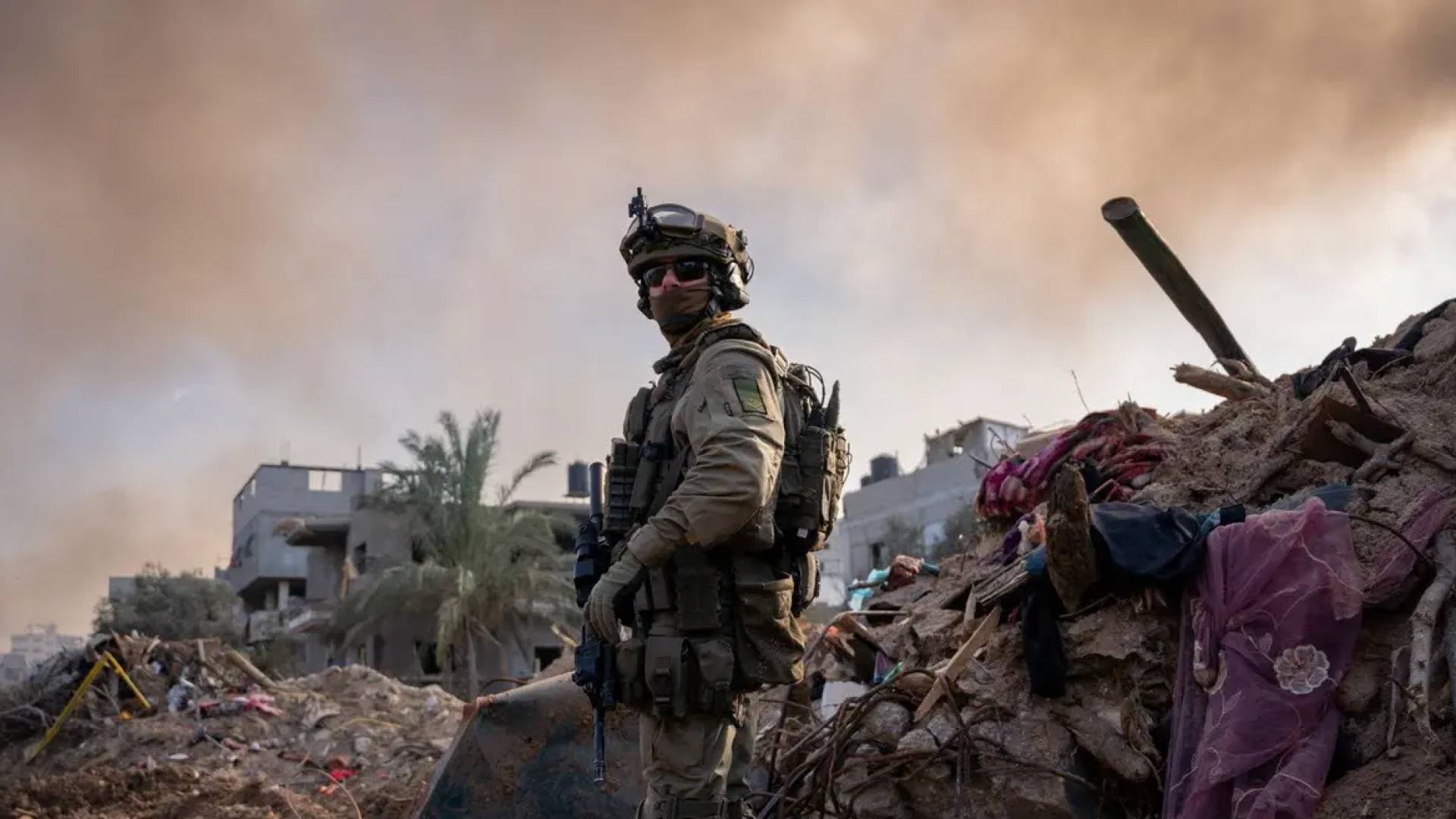 جندي من جيش الاحتلال في غزة