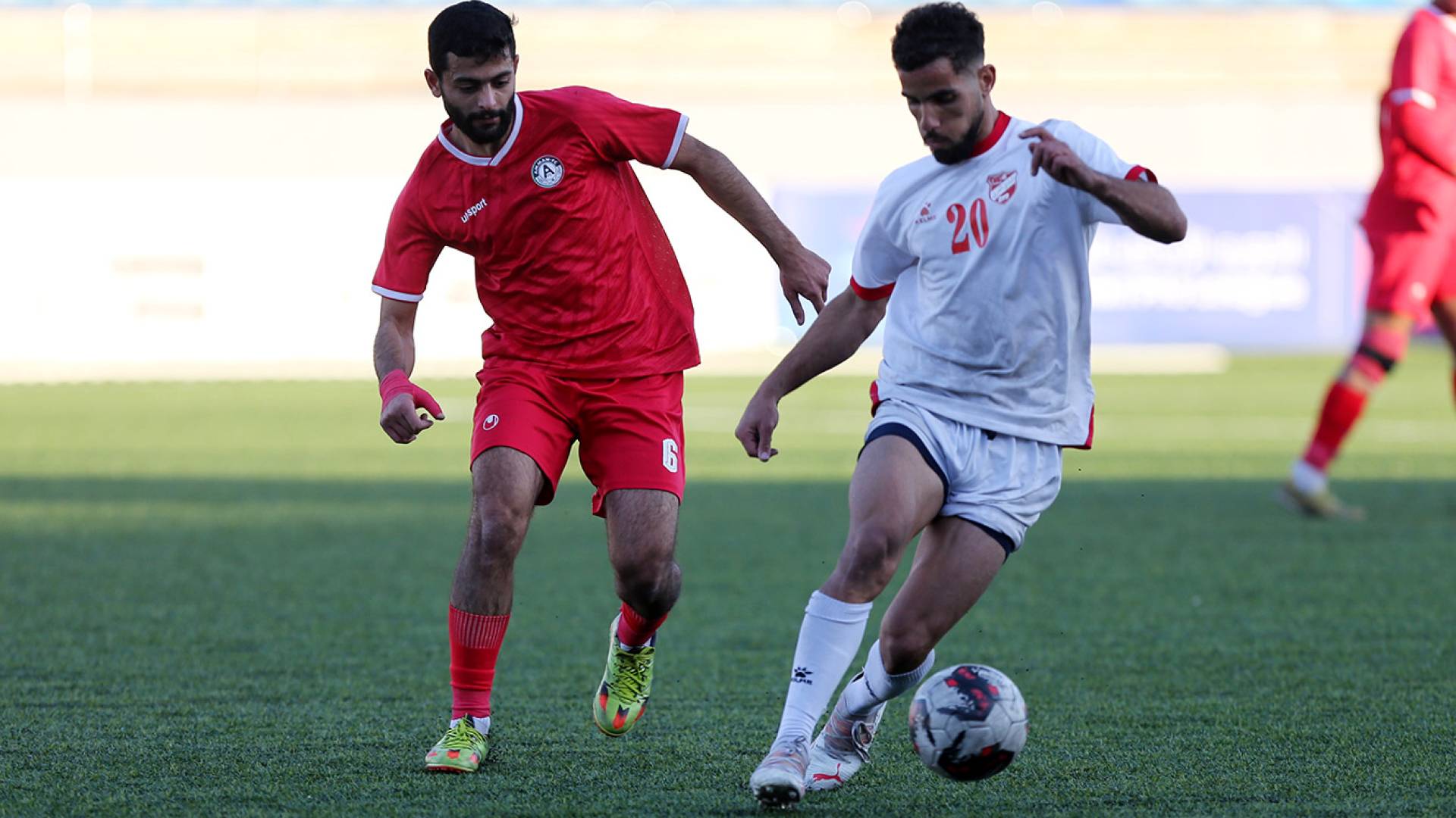 من مباراة العربي وعمان FC