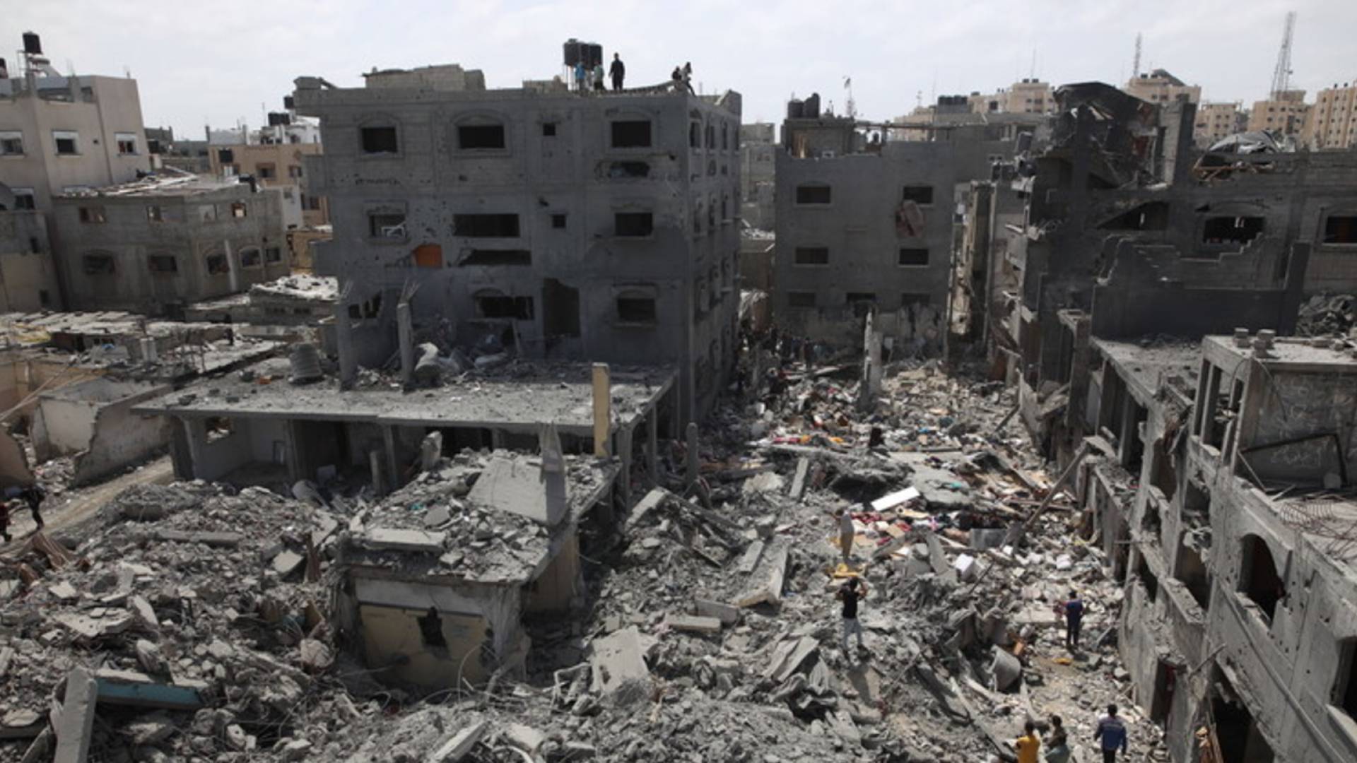 مشاهد الدمار في قطاع غزة