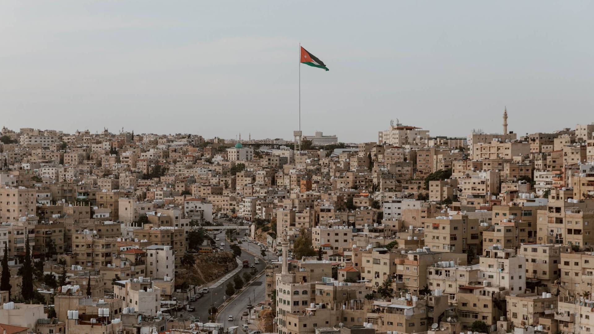 لقطة عامة للعاصمة عمان