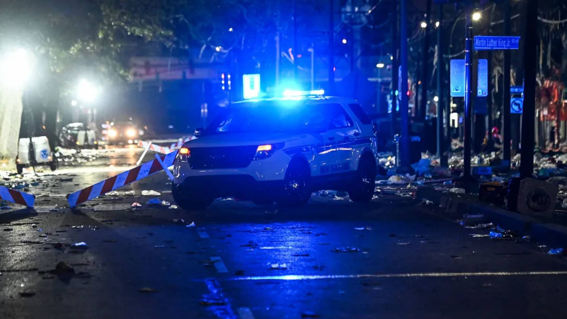 الشرطة الامريكية في نيو أورليانز