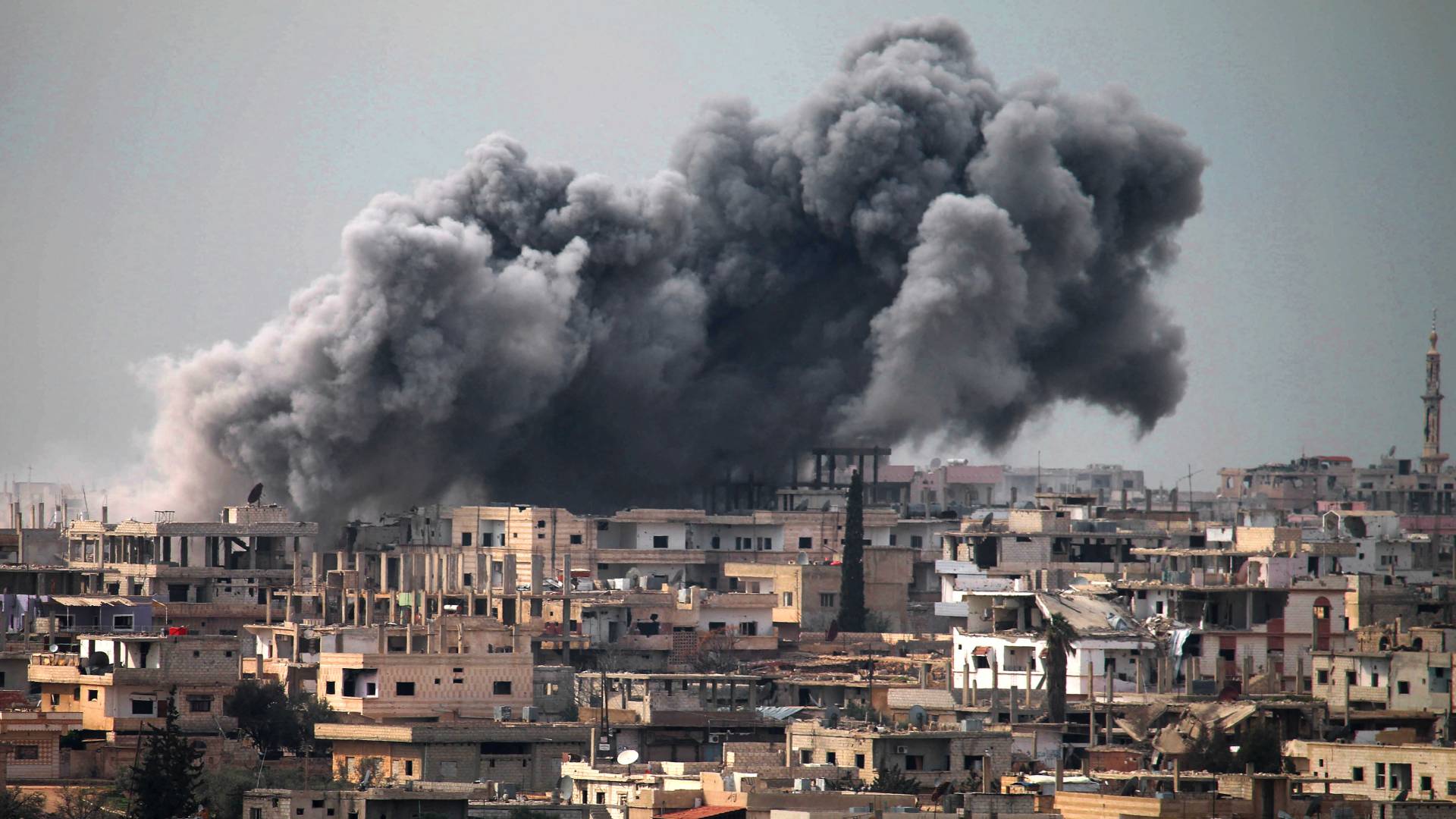 قصف على سوريا