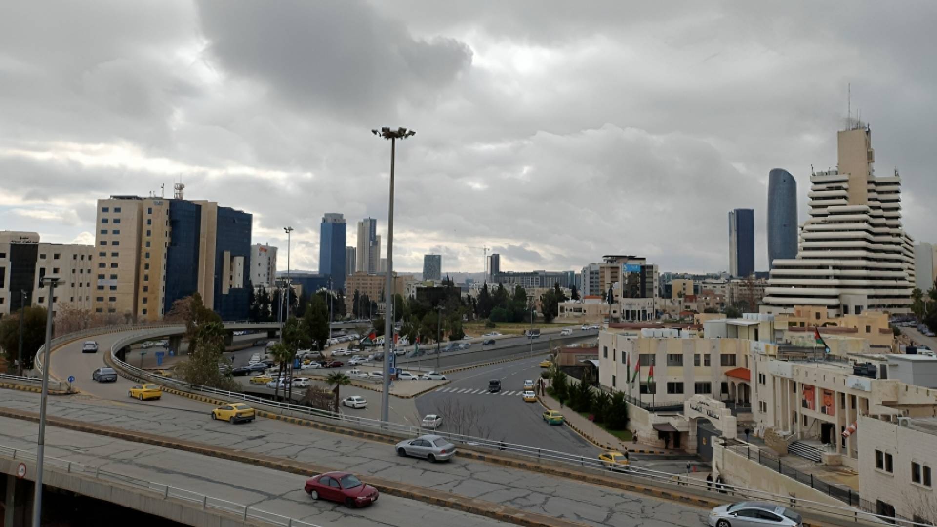 لقطة عامة للعاصمة عمان