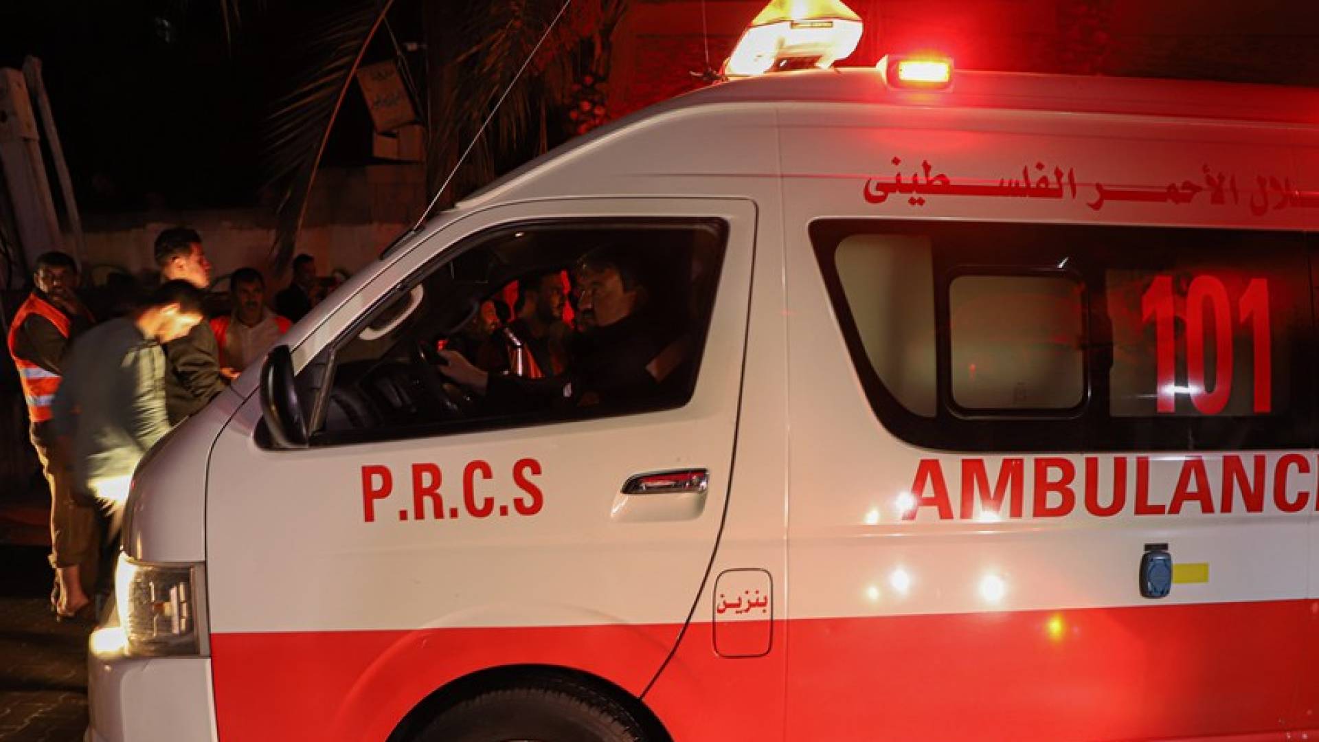 اسعاف فلسطيني