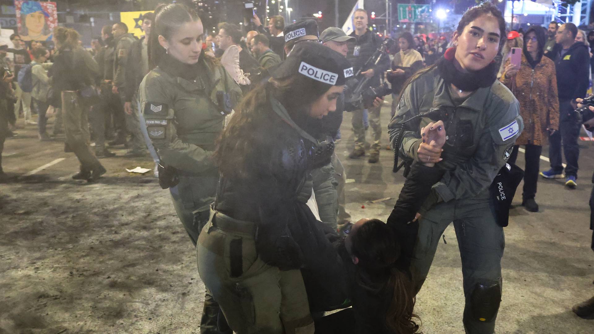 اعتقالات في تل أبيب