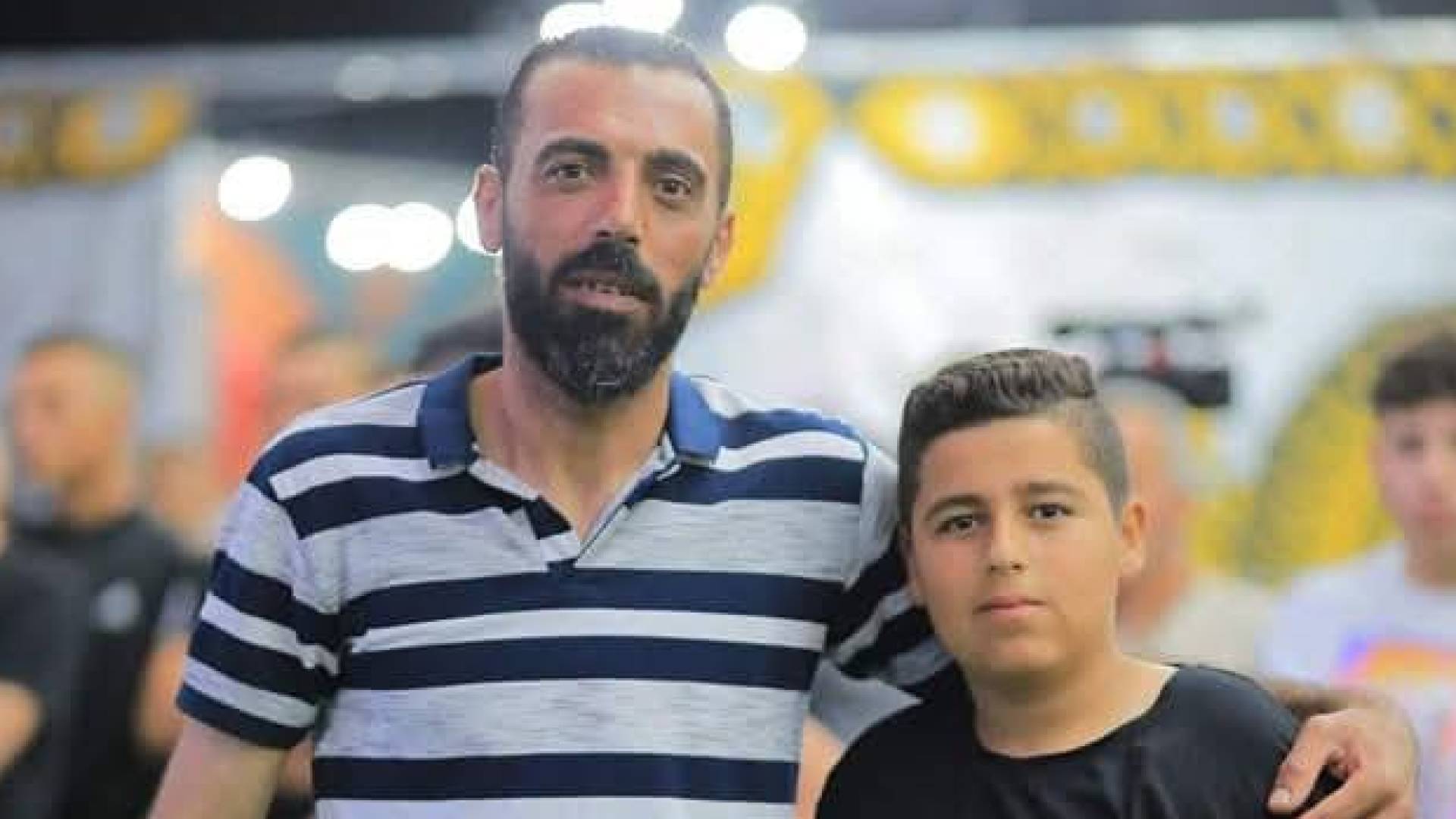 الشهيدان  حسن ربايعة وابنه علي - 15 عاما