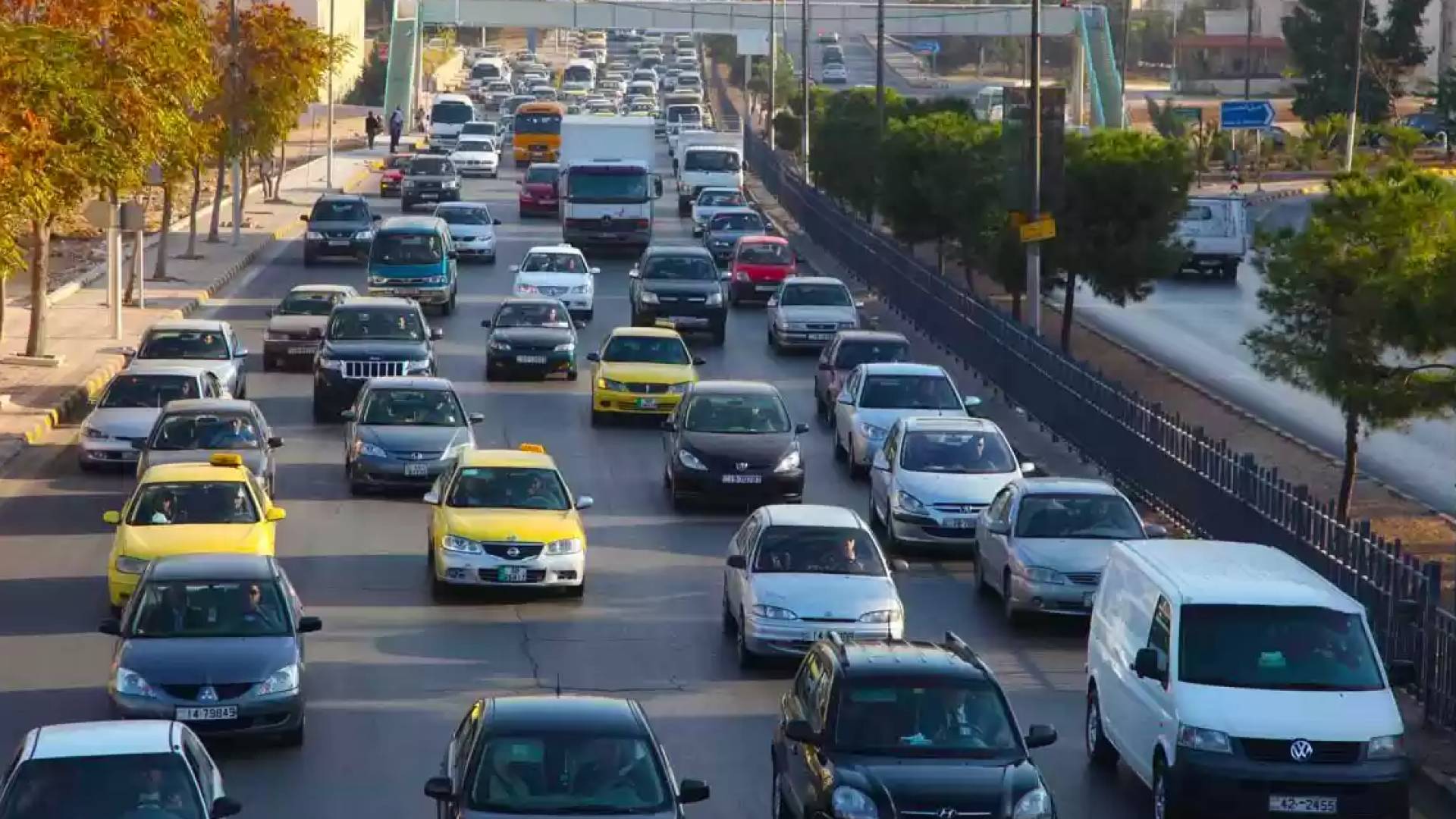 أزمة سير في عمان