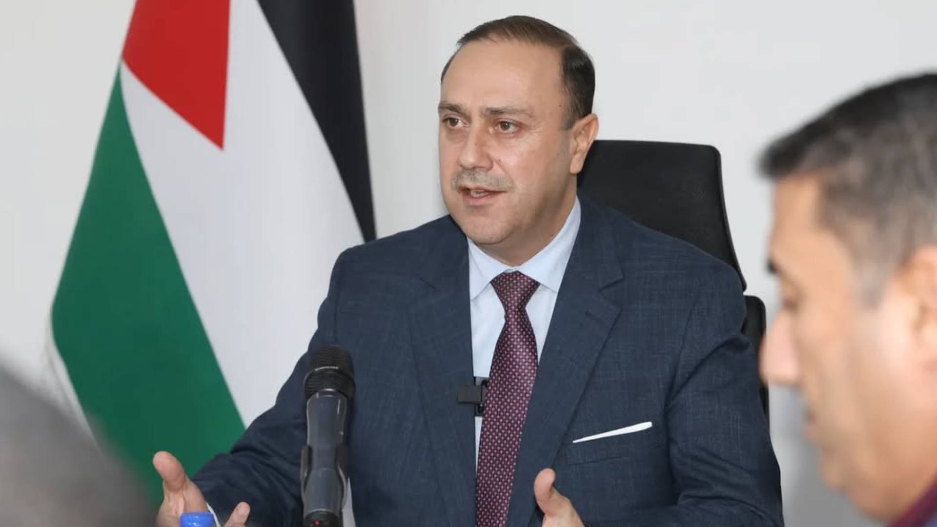 وزير الاتصال الحكومي والناطق الرسمي باسم الحكومة محمد المومني