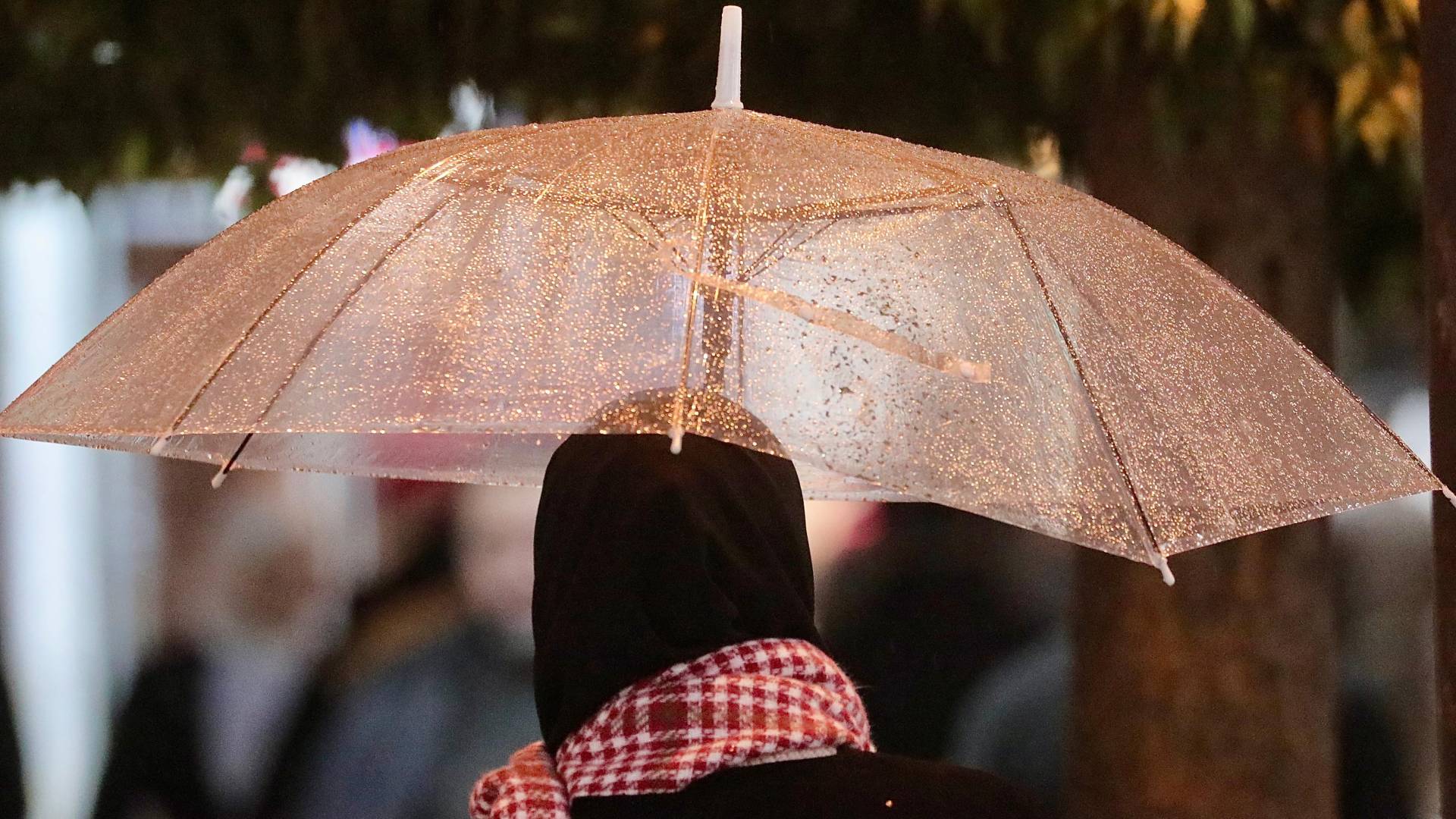 أجواء ماطرة في العاصمة عمان