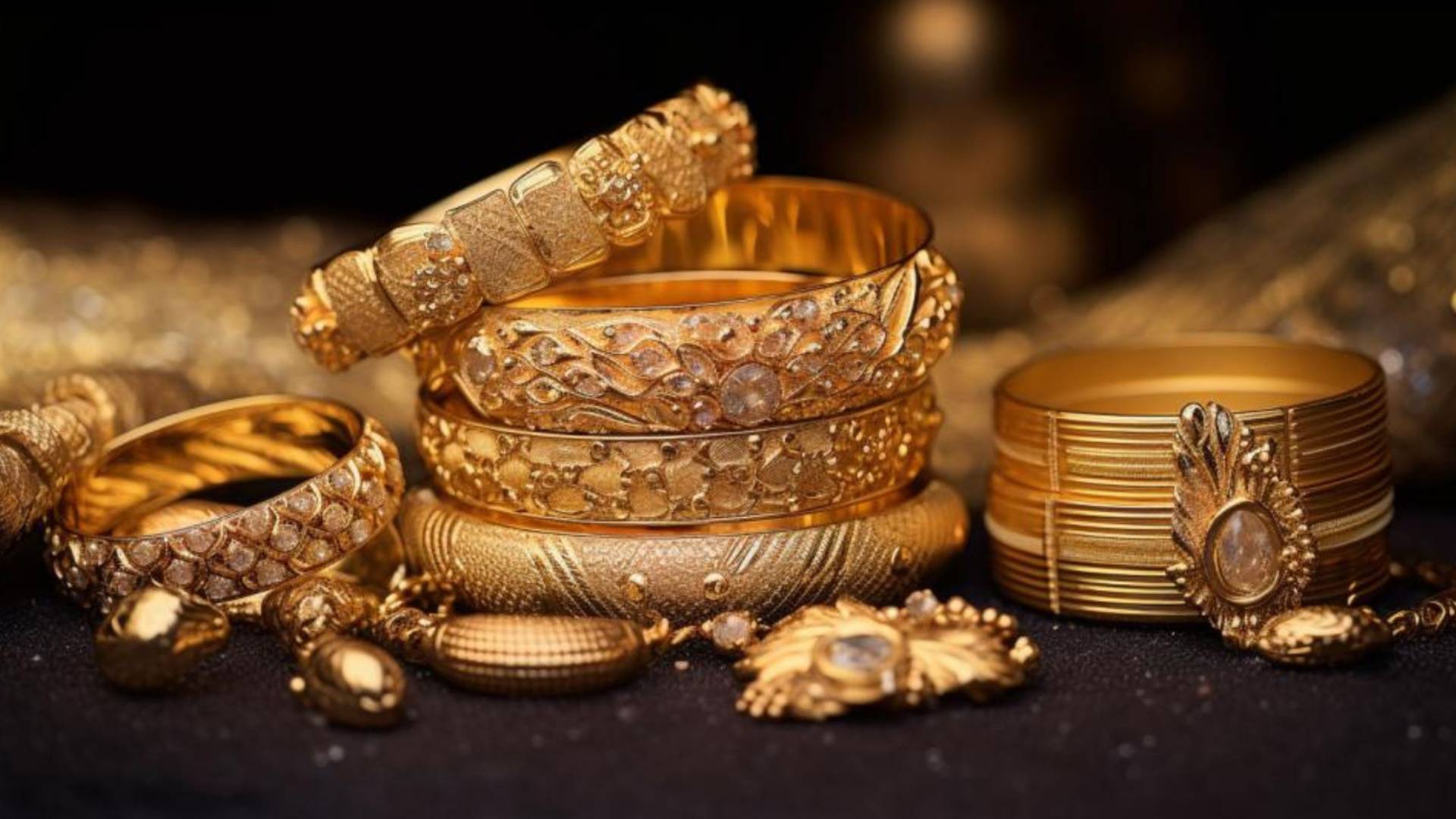 مجوهرات ذهبية