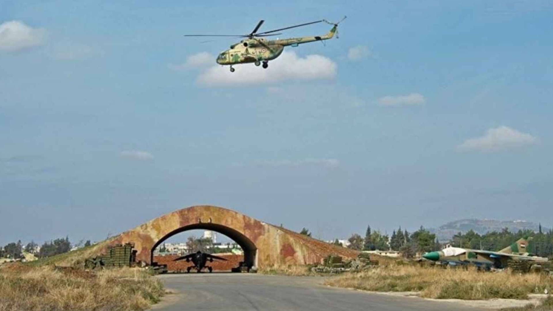 مطار خلخلة العسكري بريف السويداء