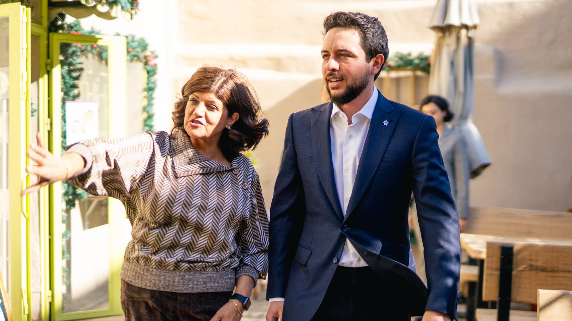 ولي العهد في مادبا