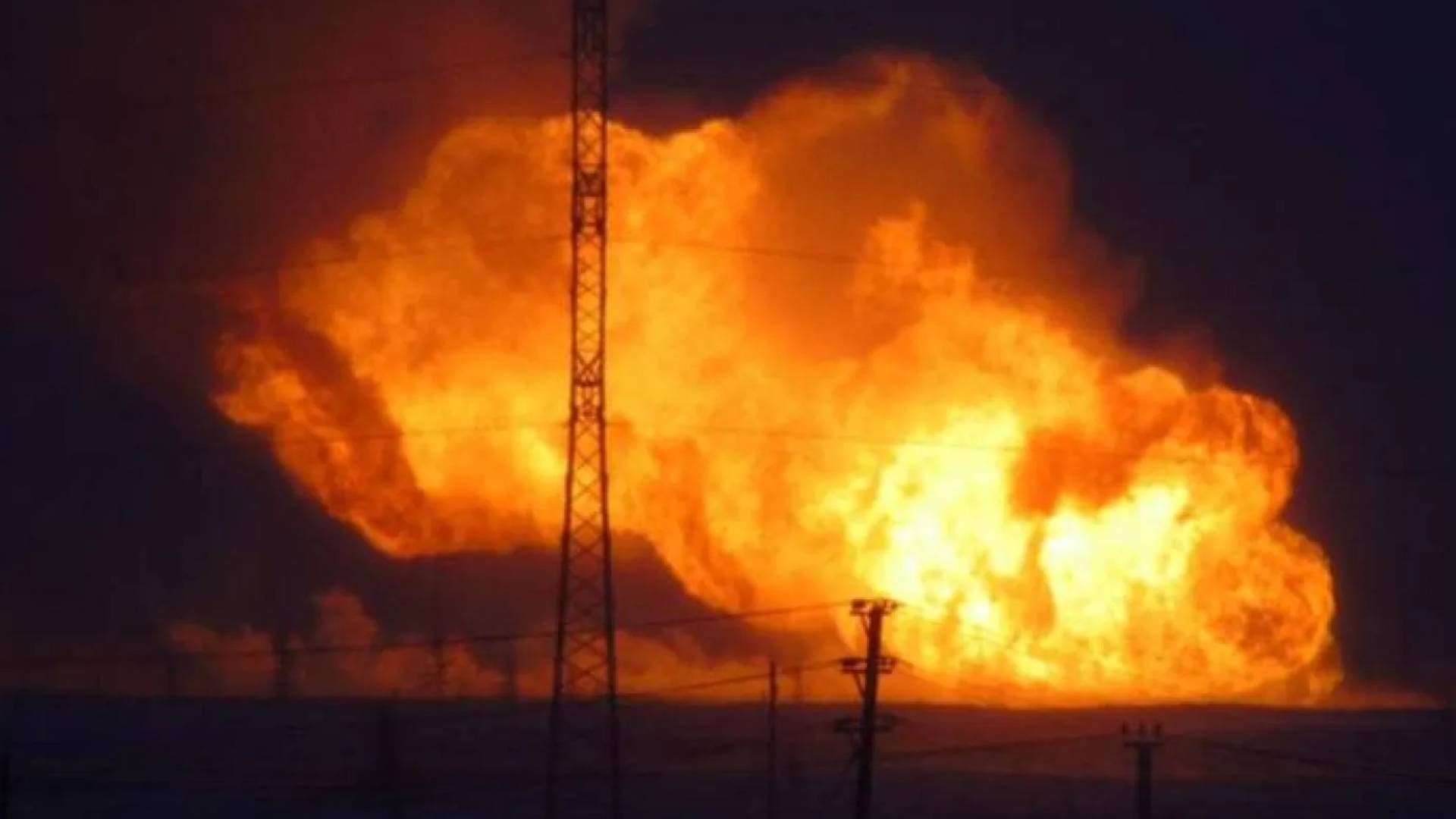 انفجار محطة غاز في اليمن