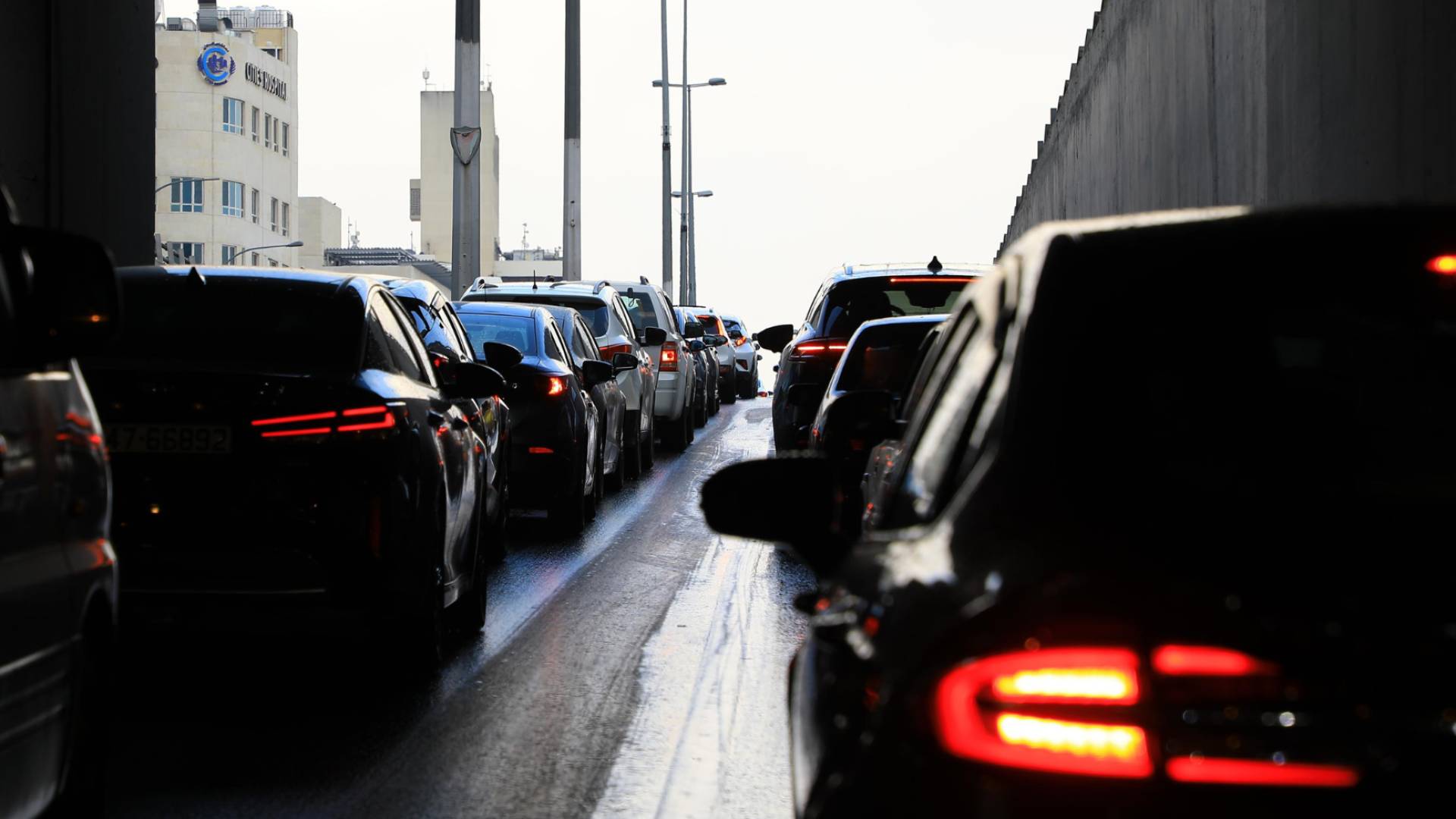 أزمة سير خانقة