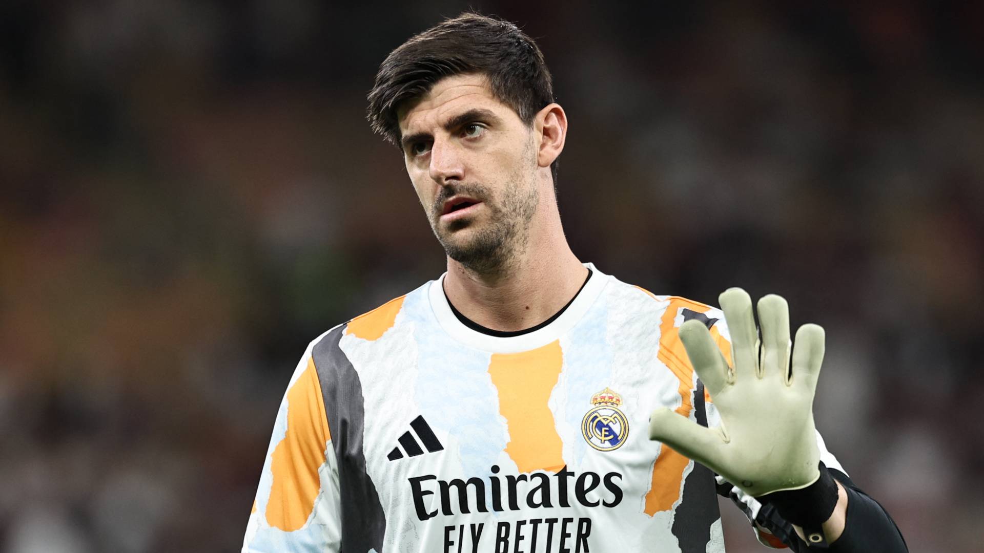 حارس مرمى ريال مدريد تيبو كورتوا