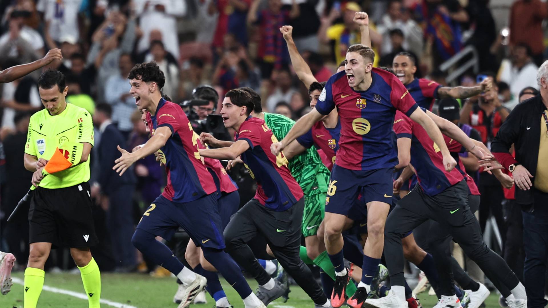 من المباراة