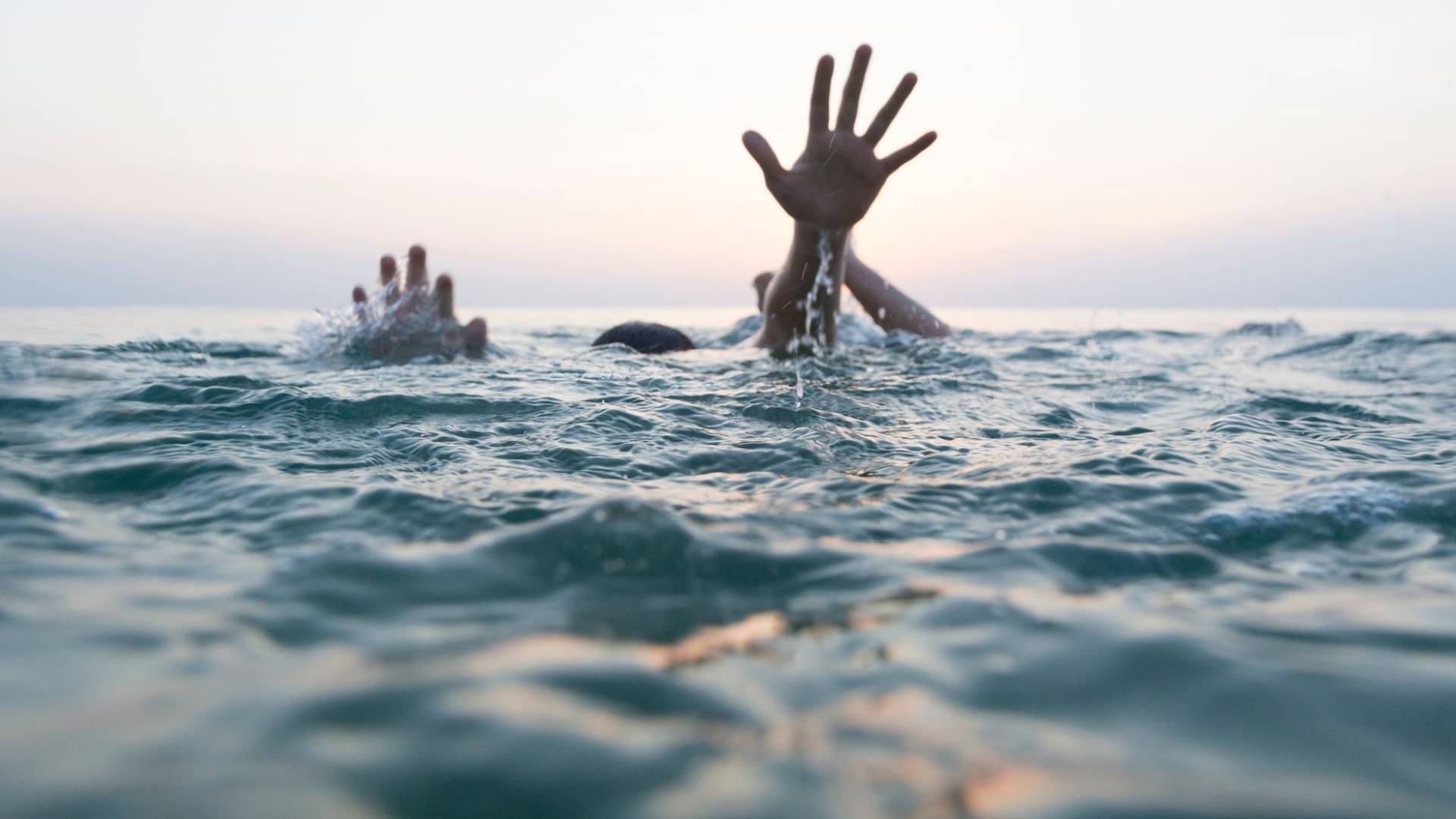 صورة تظهر غريق