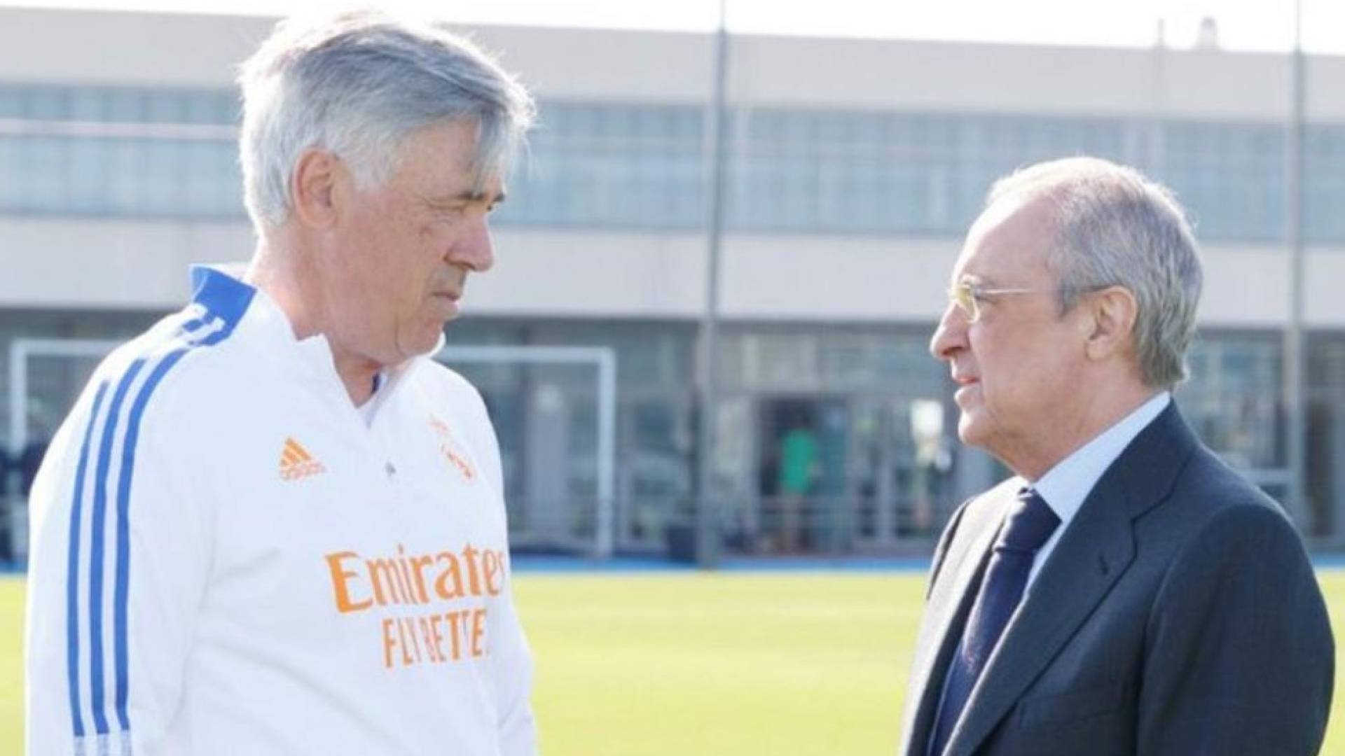 كارلو انشيلوتي وبيريز