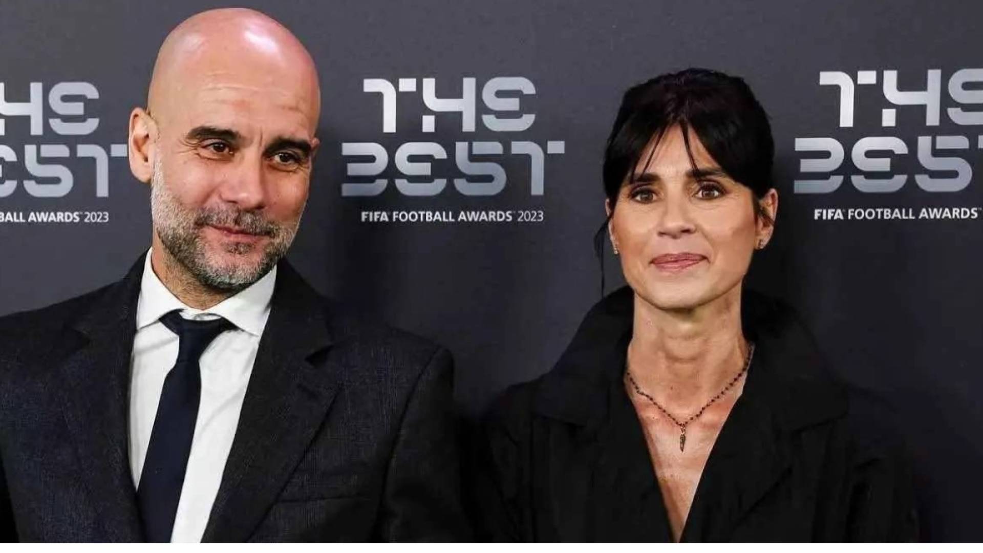 بيب غوارديولا وزوجته