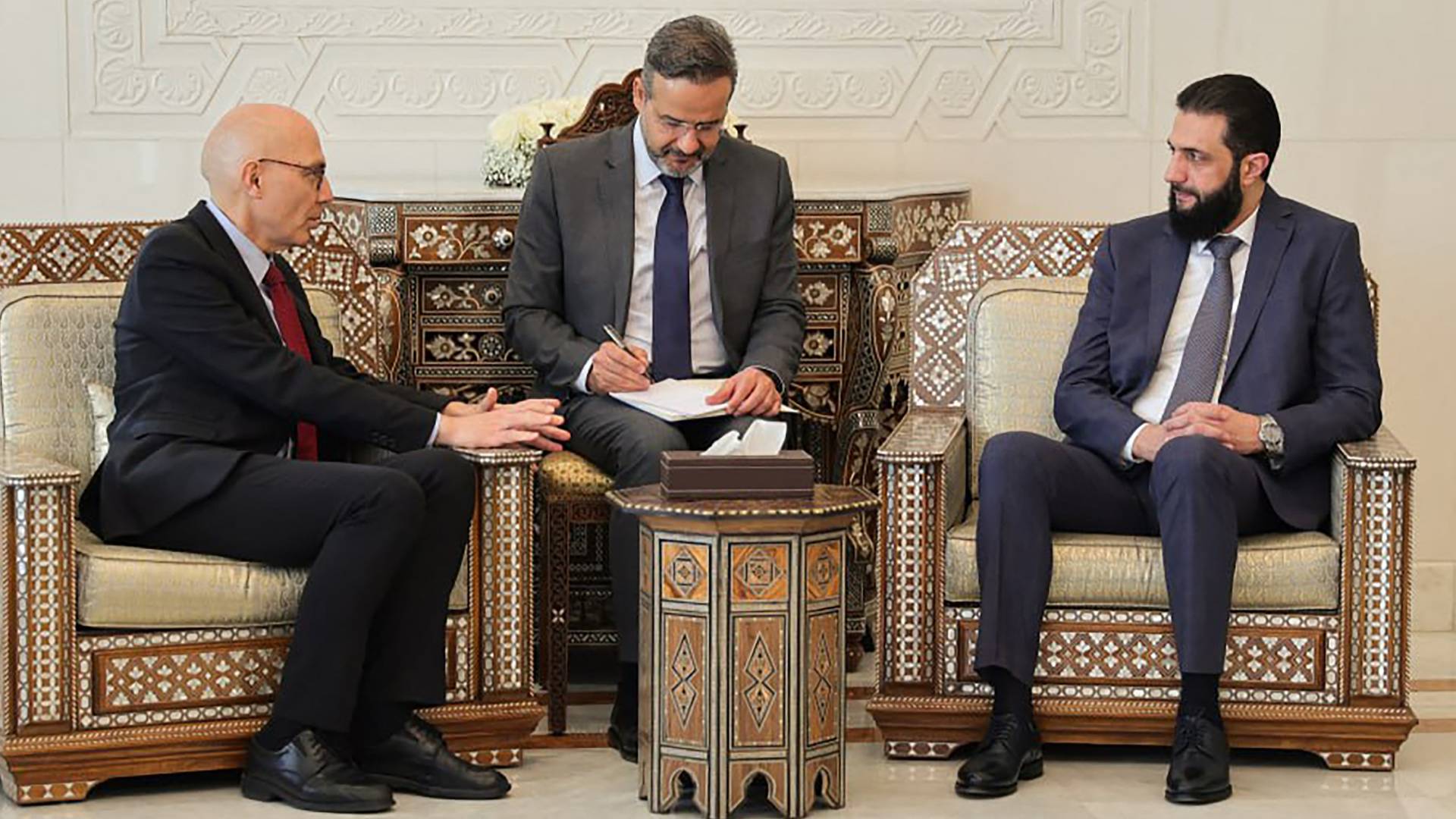 الشرع يلتقي وفدا من المفوضية الأممية لحقوق الإنسان في سوريا