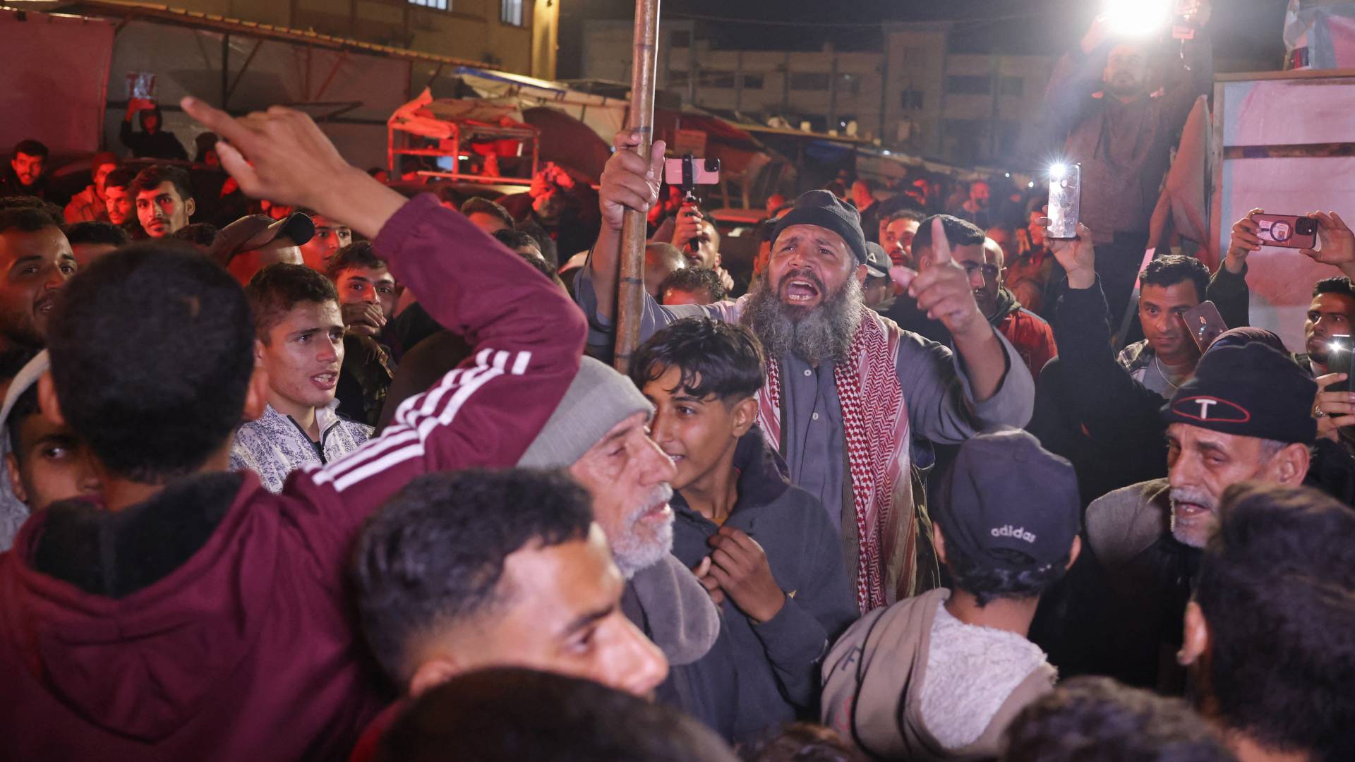 فرحة أهالي غزة بالتوصل إلى وقف إطلاق النار