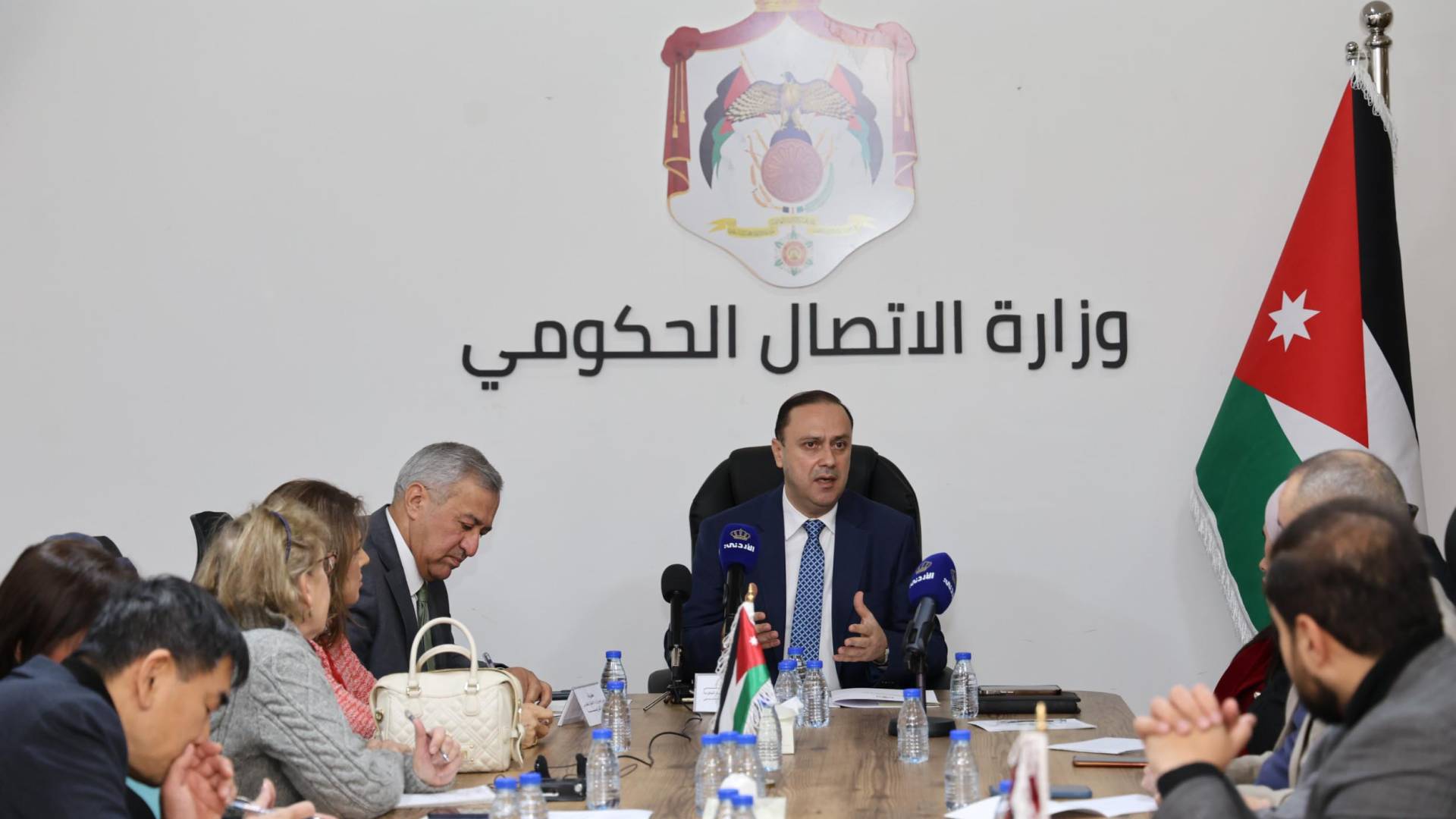 وزير الاتصال الحكومي والناطق الرسمي باسم الحكومة، الدكتور محمد المومني