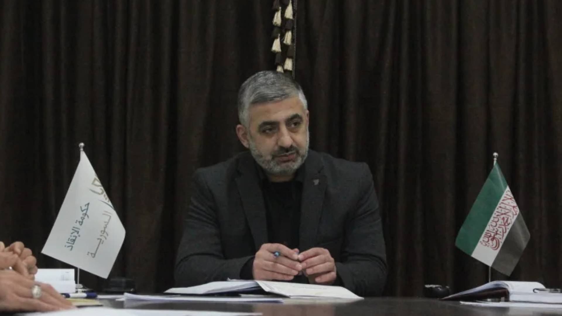 وزيرا الداخلية السوري علي كدة