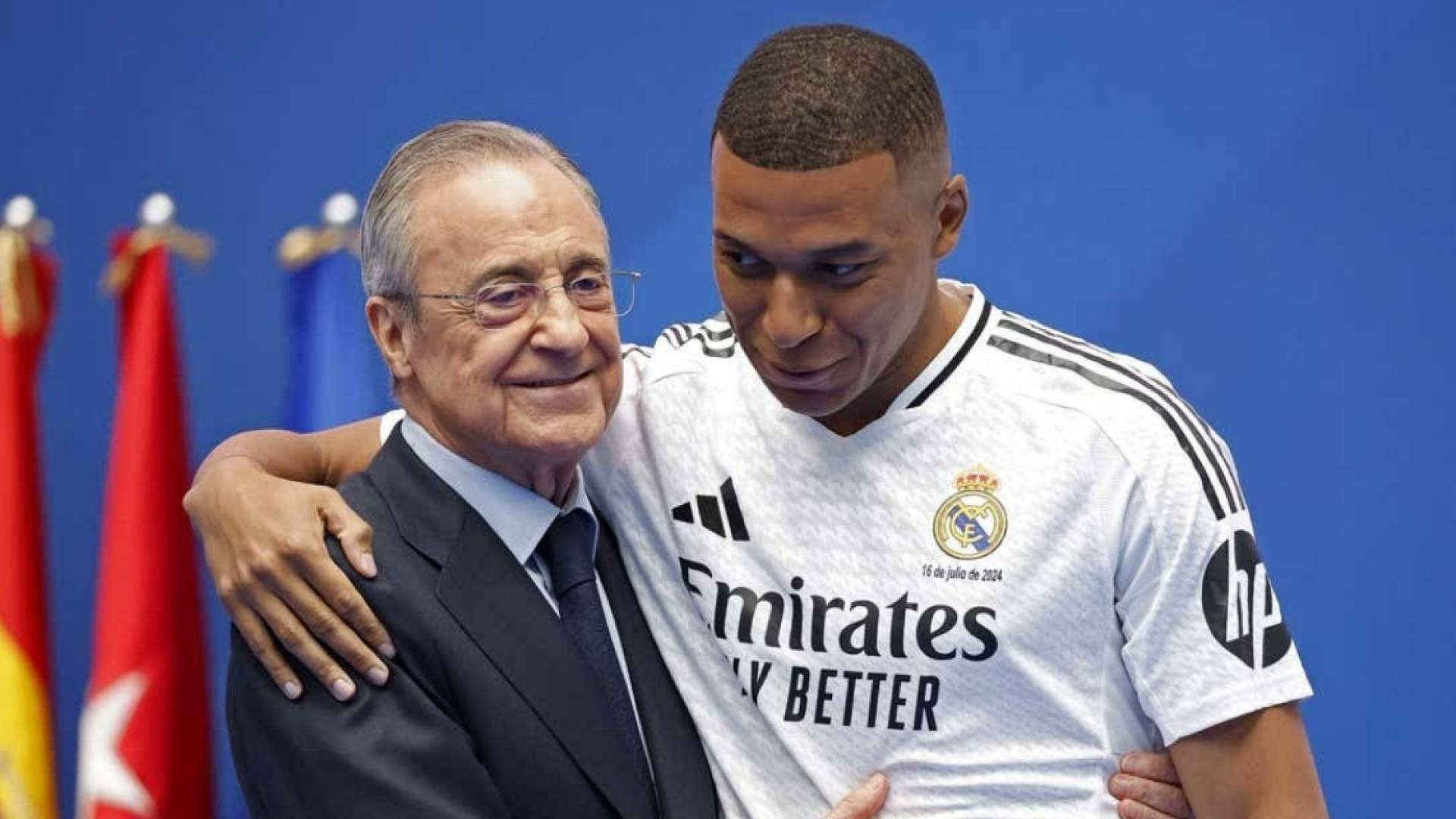 كيليان مبابي وبيريز