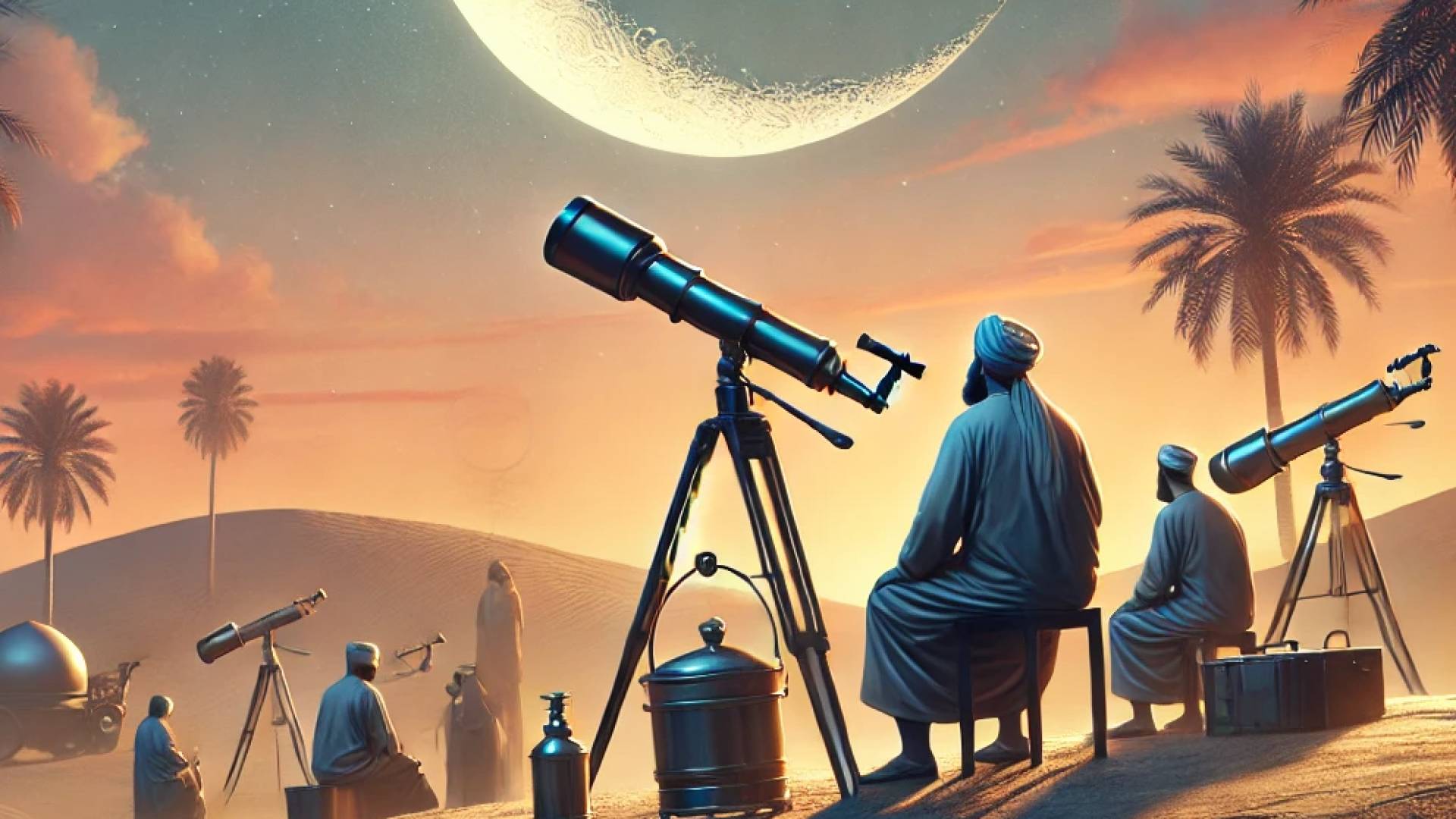 تحري هلال شهر رمضان