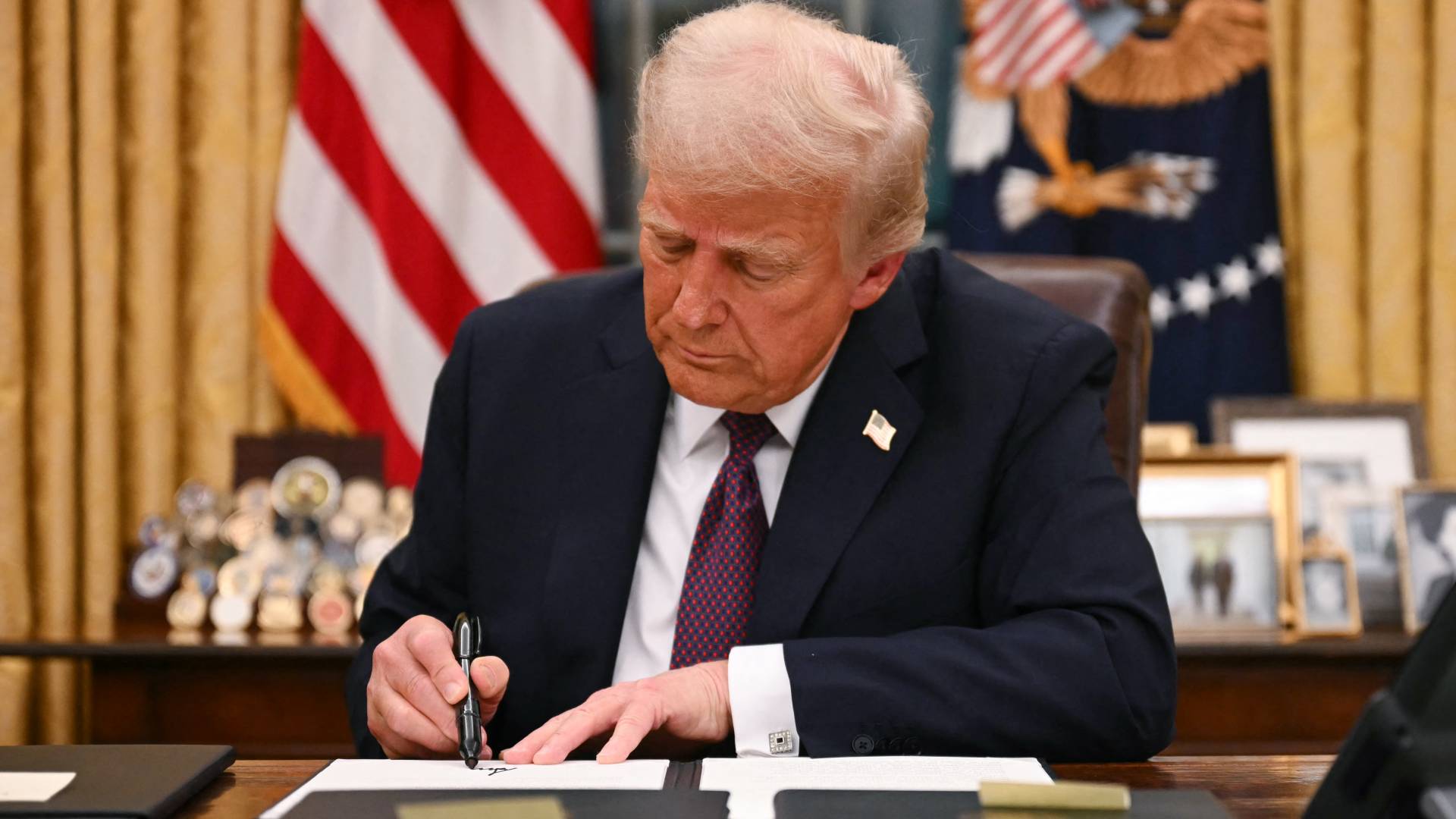 الرئيس الأمريكي دونالد ترمب