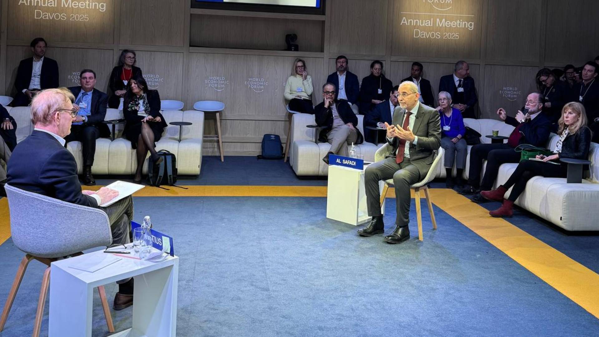 الصفدي في دافوس