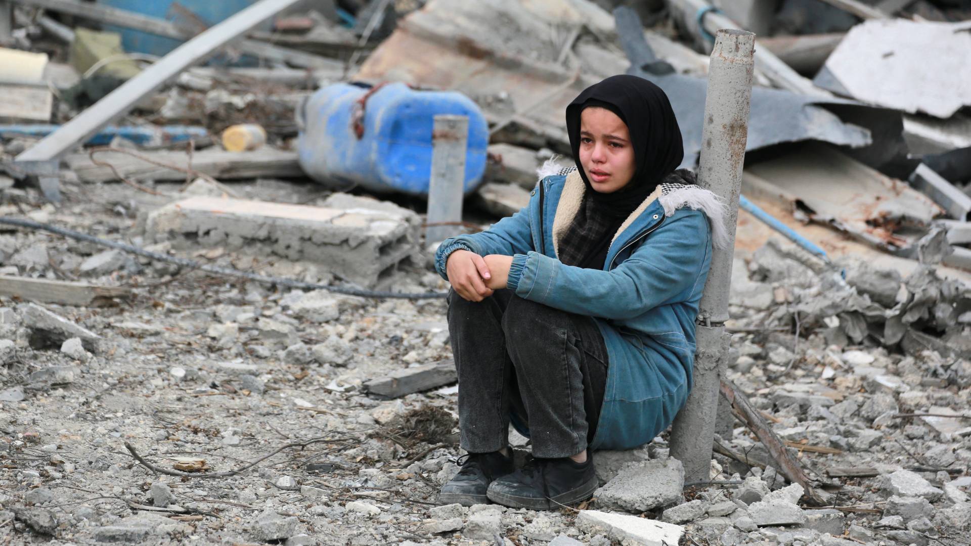 فتاة فلسطينية في قطاع غزة "أ ف ب"