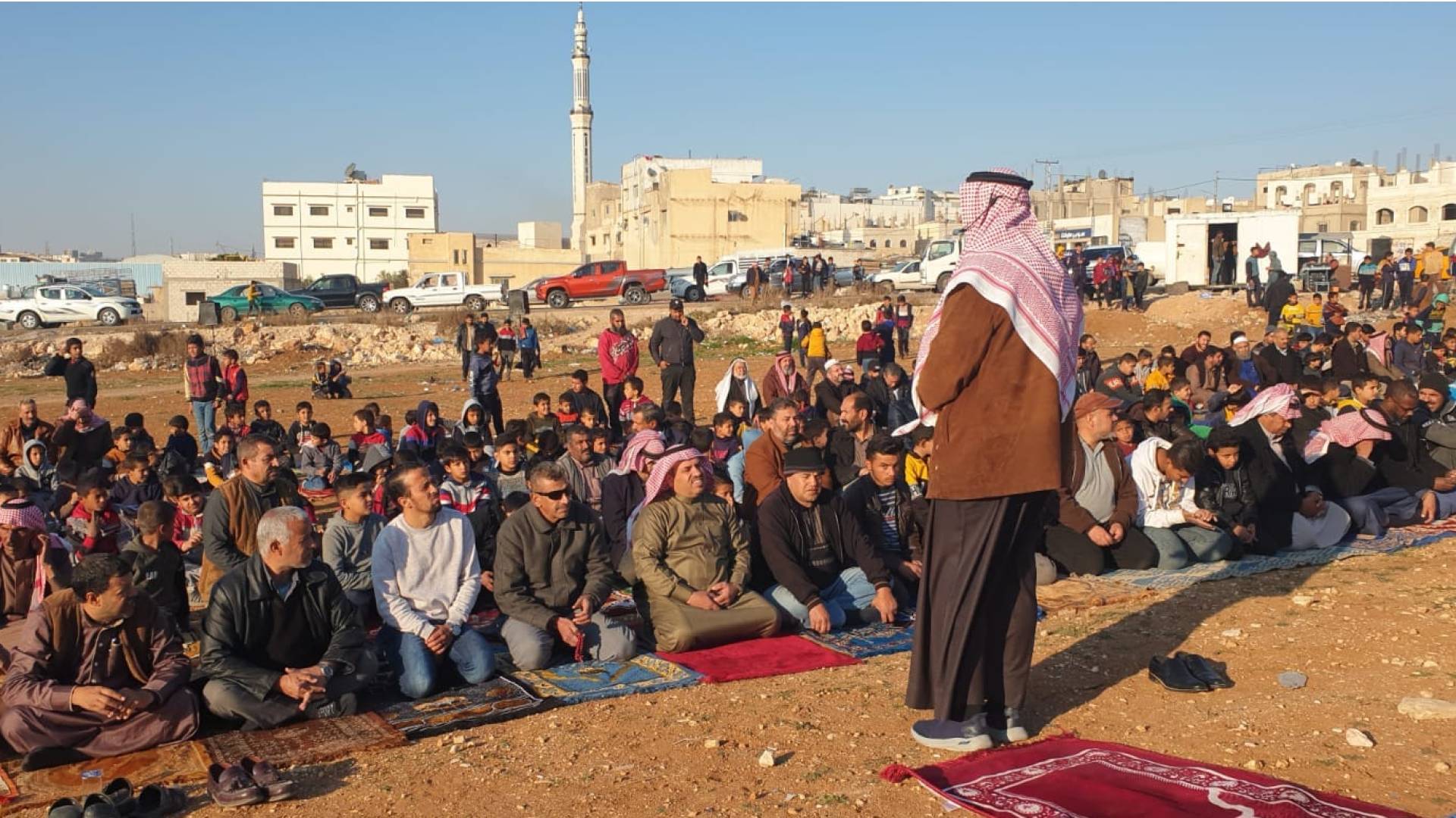 أردنينون يؤدون صلاة الاستسقاء