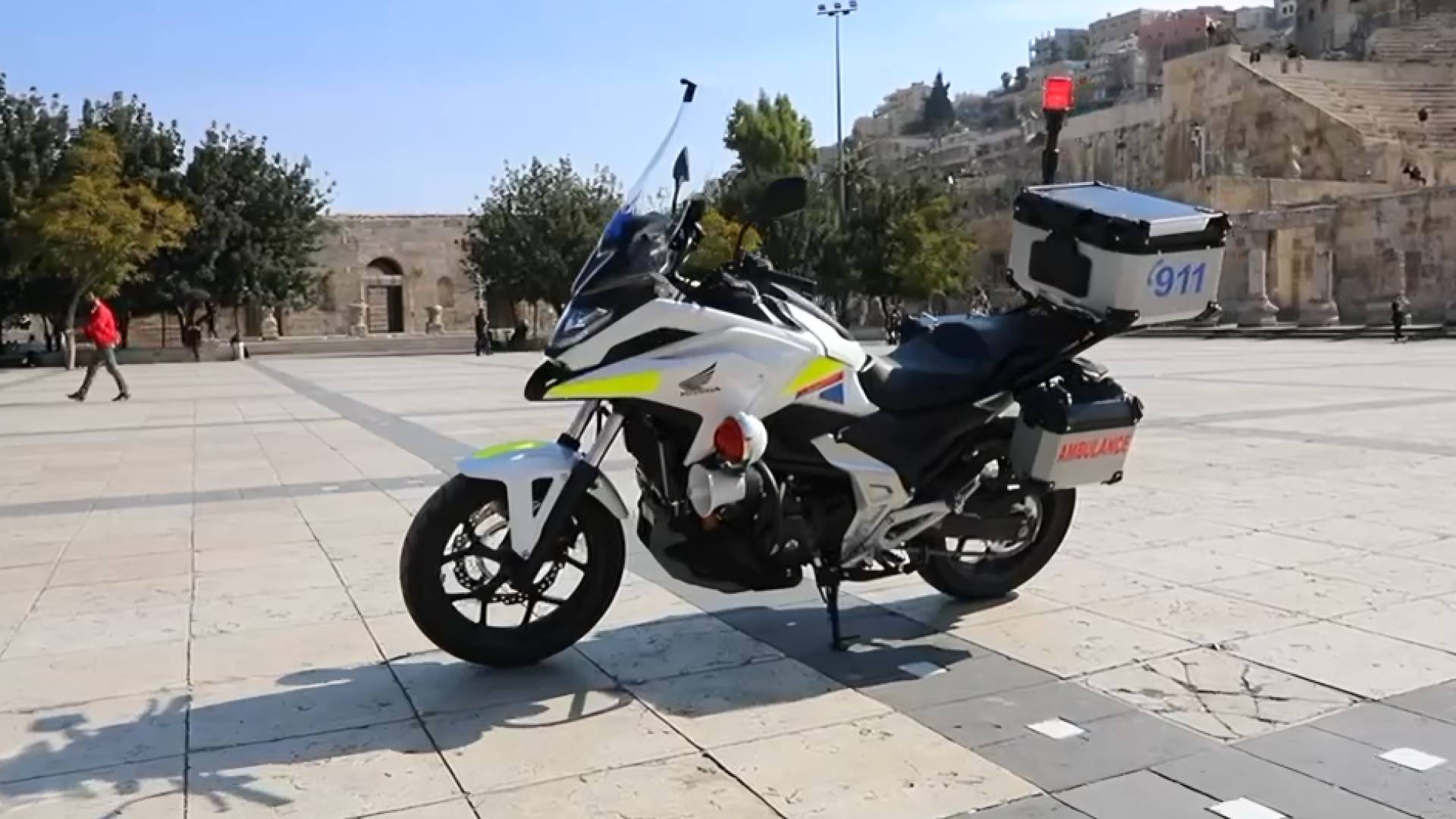 الأمن العام يطلق خدمة "دراجة الإسعاف