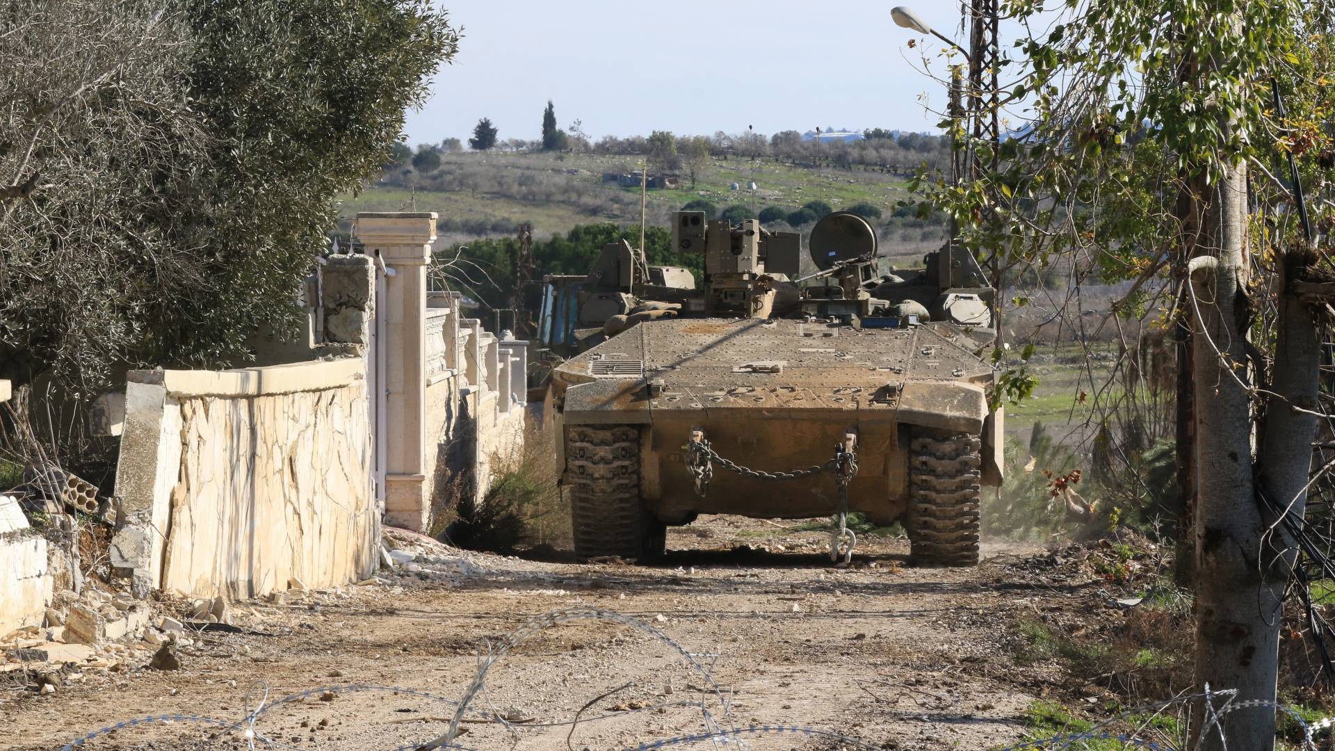 دبابة للاحتلال في جنوب لبنان "أرشيفية"