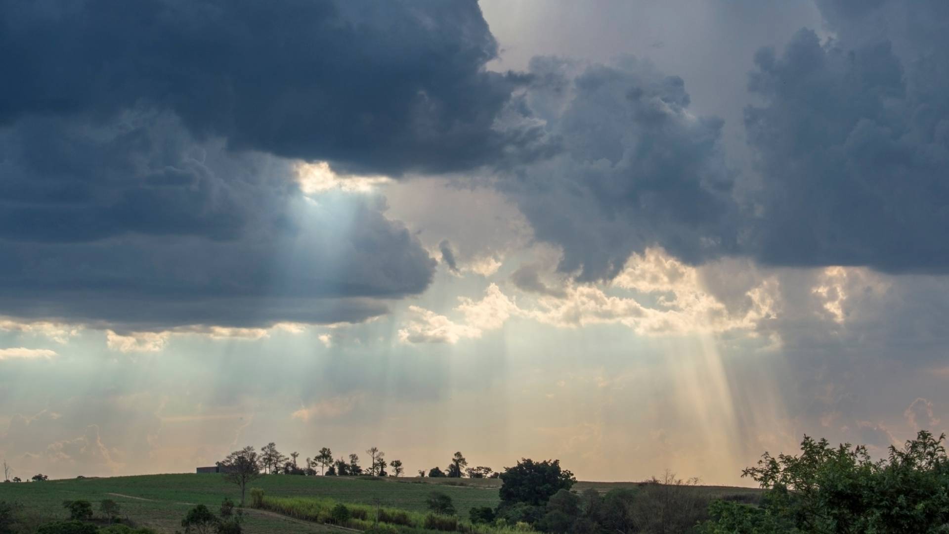 صورة تظهر سحب ماطرة