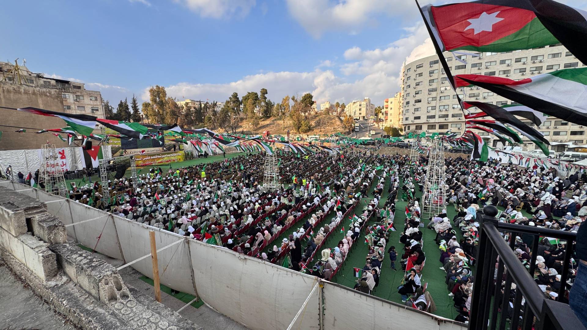 فعالية تحت عنوان "مهرجان طوفان الأقصى.. صمود الأبطال وعودة الأحرار"