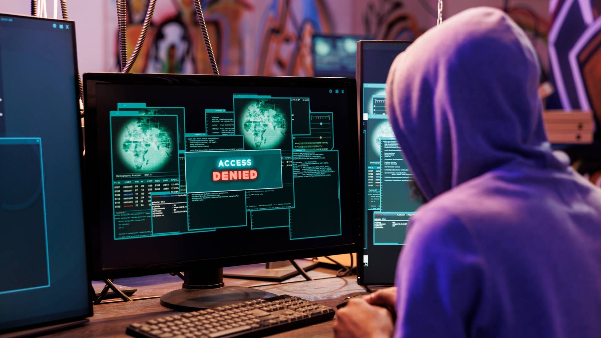 صورة تعبر عن حوادث اختراق