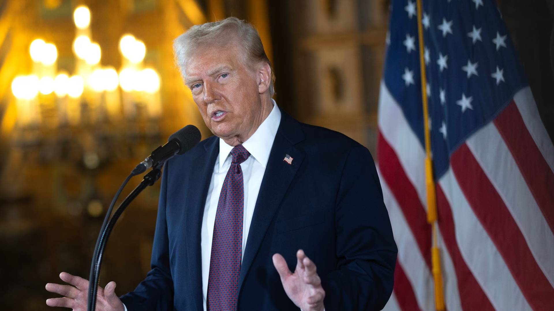 الرئيس الامريكي دونالد ترمب