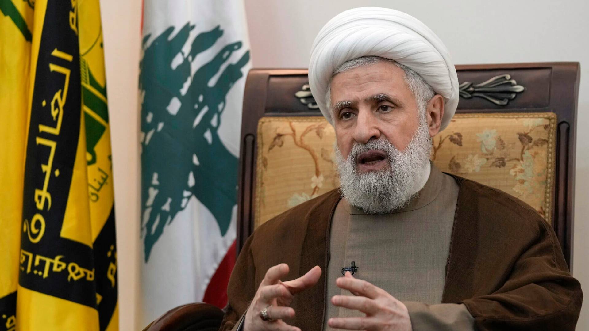 الأمين العام لحزب الله اللبناني، نعيم قاسم