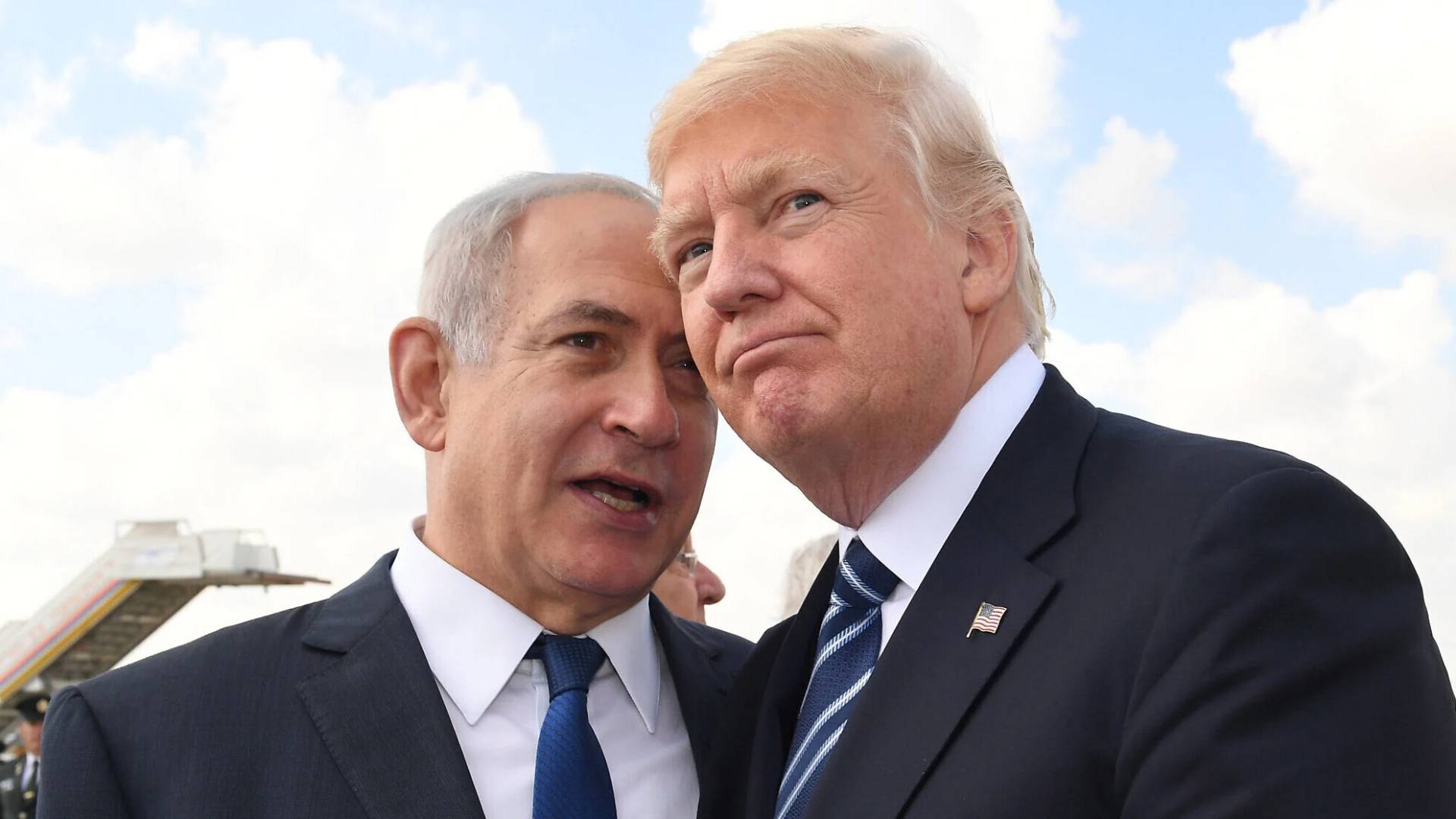 الرئيس الأمريكي دونالد ترمب ورئيس وزراء الاحتلال بنيامين نتنياهو