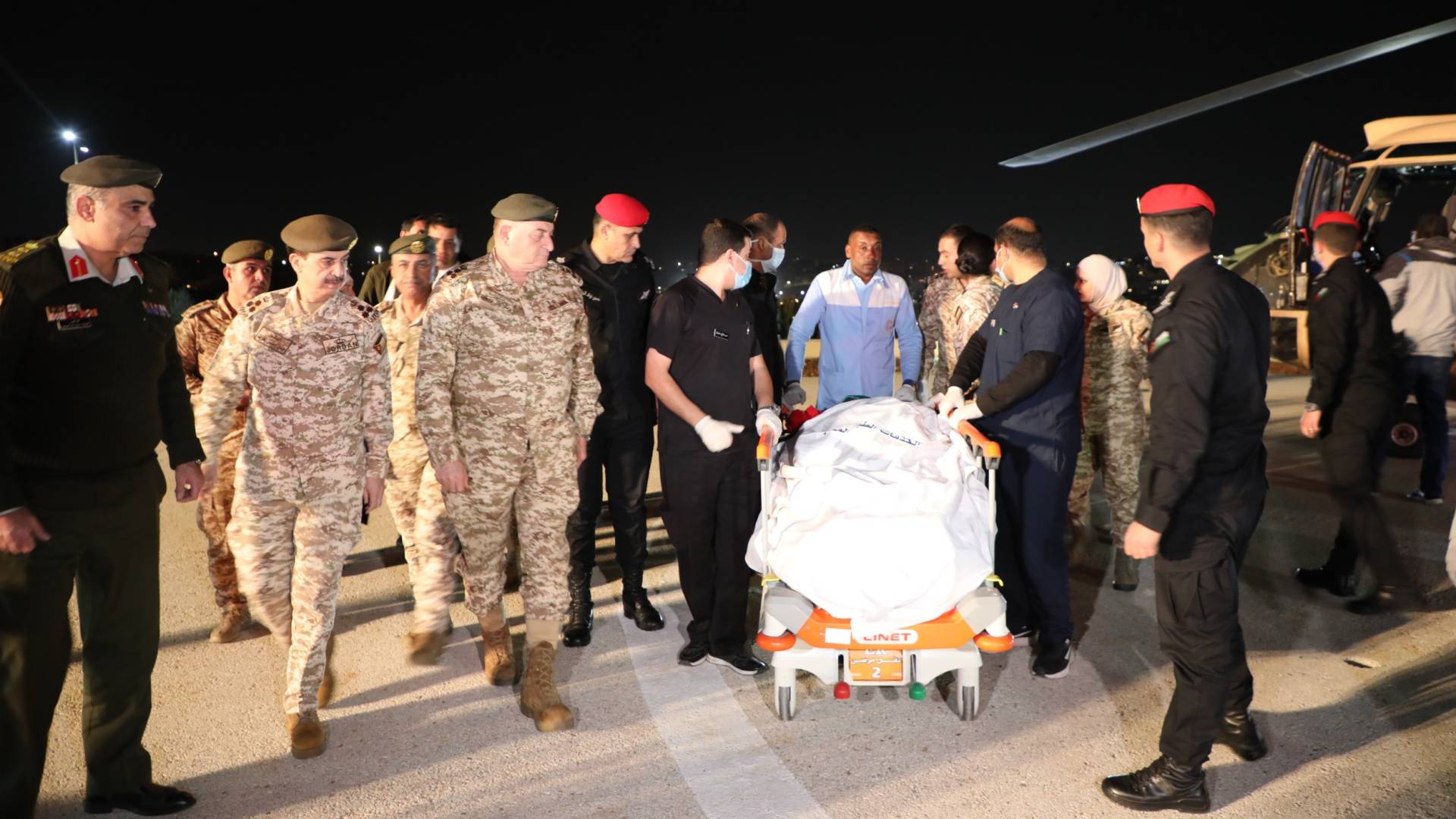 بتوجيهات ملكية.. القوات المسلحة تخلي طفلة من قطاع غزة