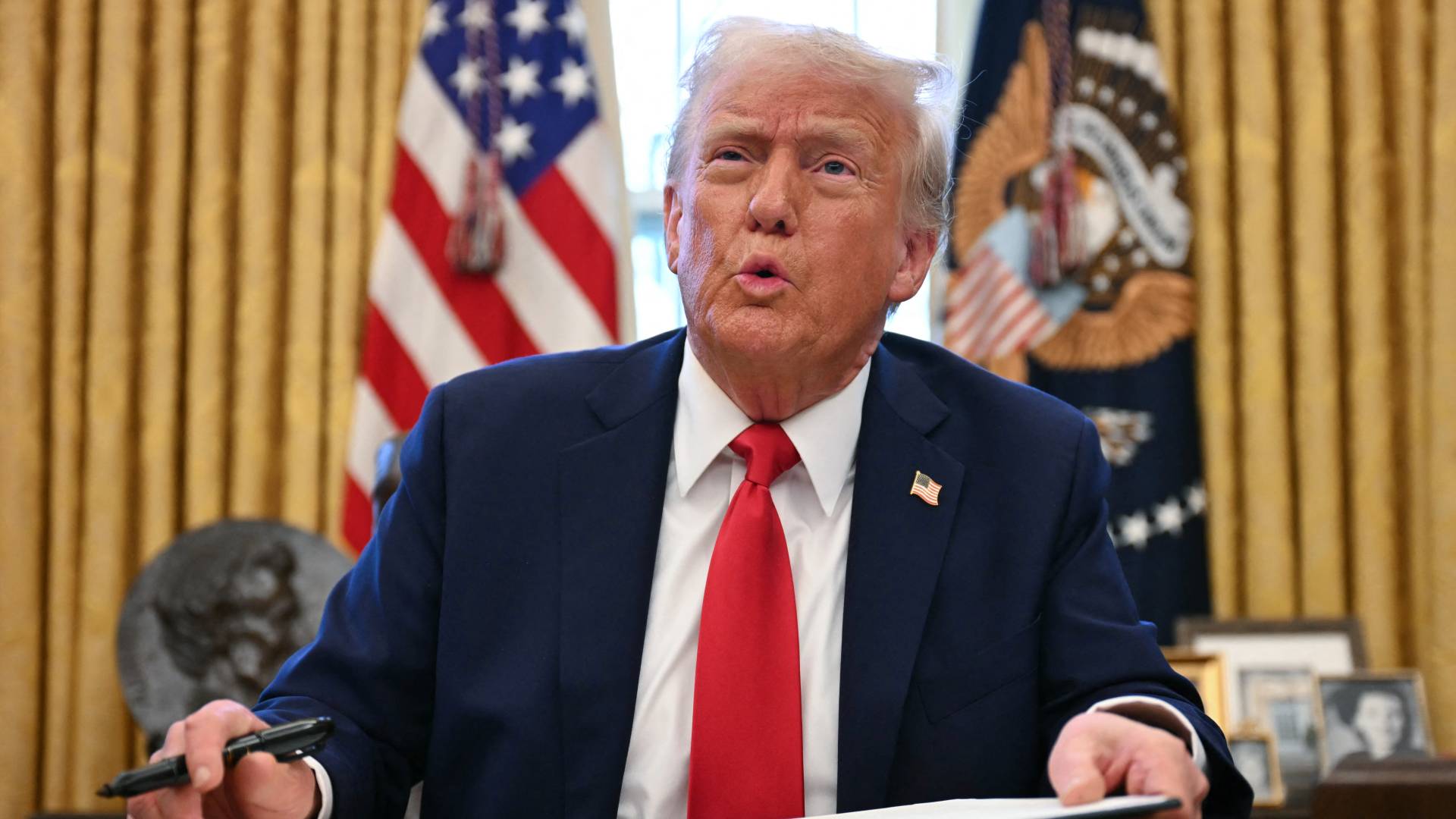 الرئيس الأمريكي دونالد ترمب