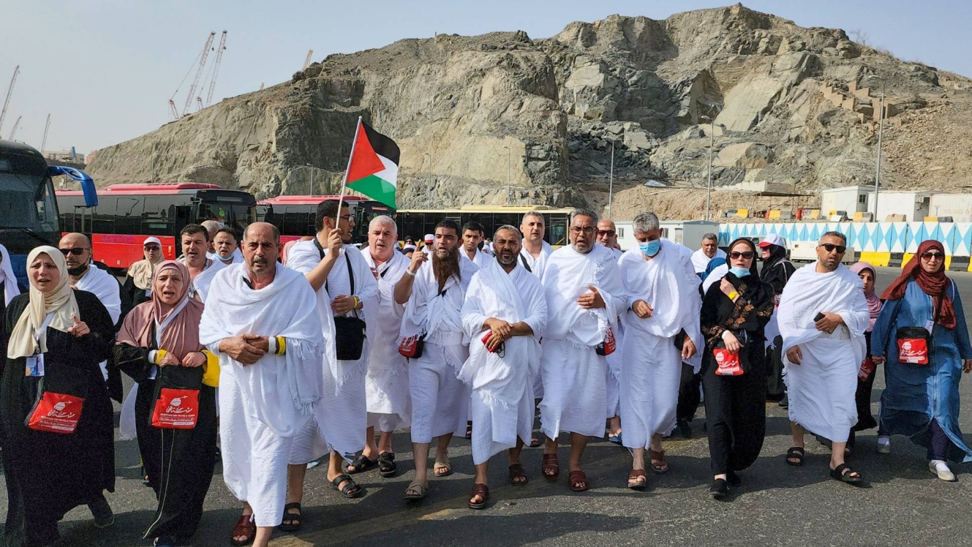 حجاج فلسطينيون