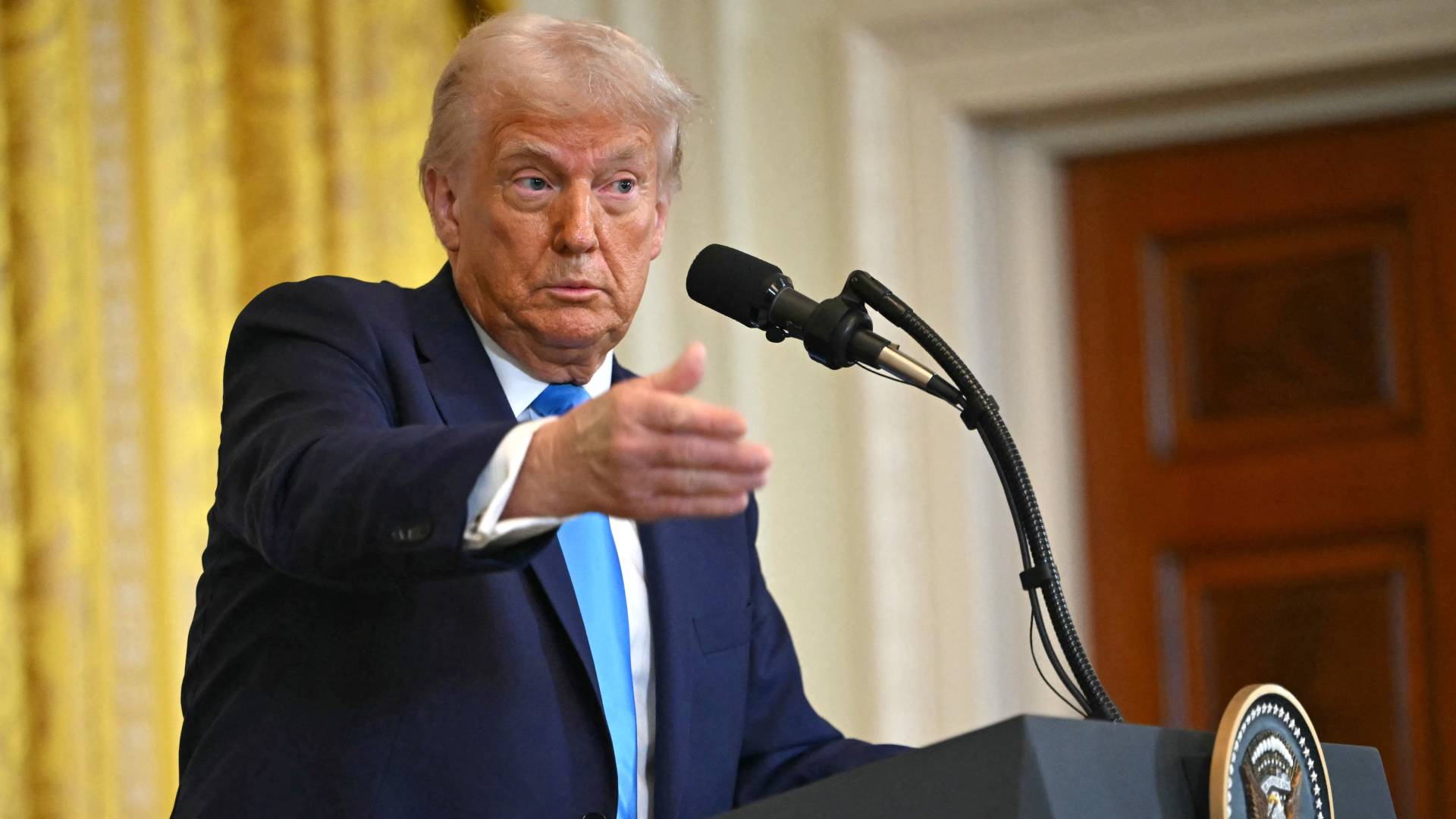 الرئيس الأمريكي دونالد ترمب