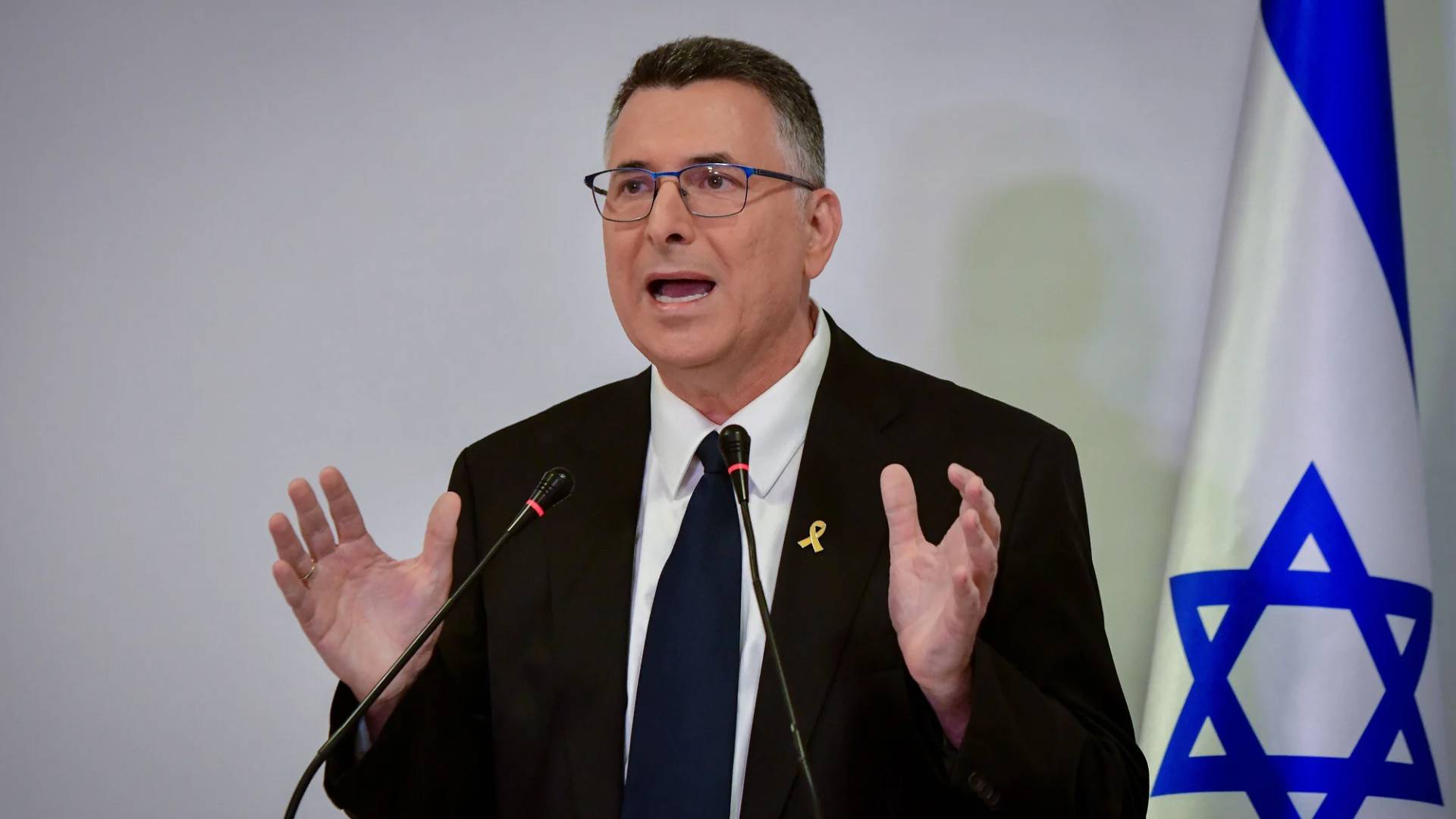 وزير الخارجية بحكومة الاحتلال الإسرائيلي، جدعون ساعر