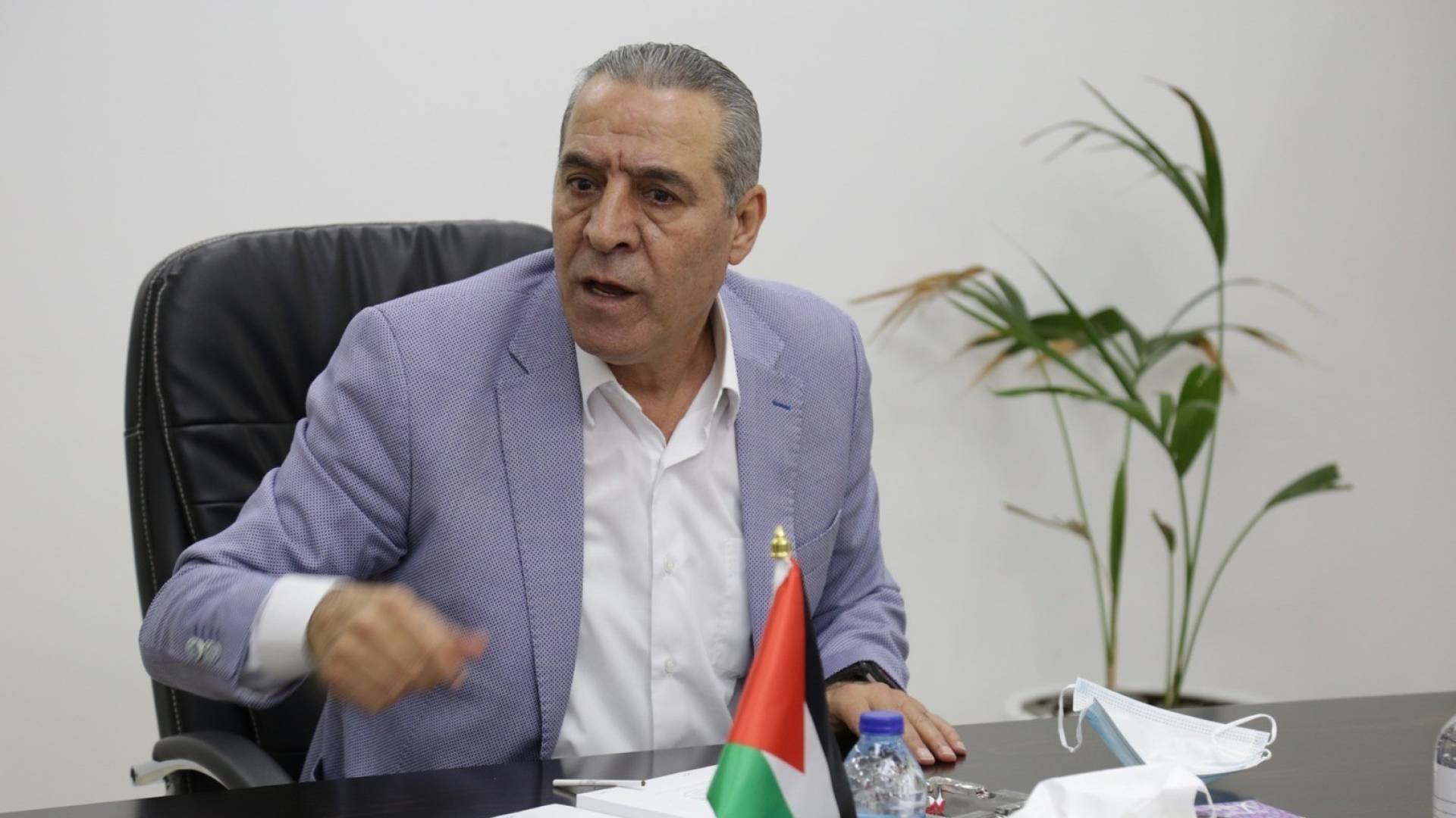 أمين سر اللجنة التنفيذية لمنظمة التحرير الفلسطينية حسين الشيخ