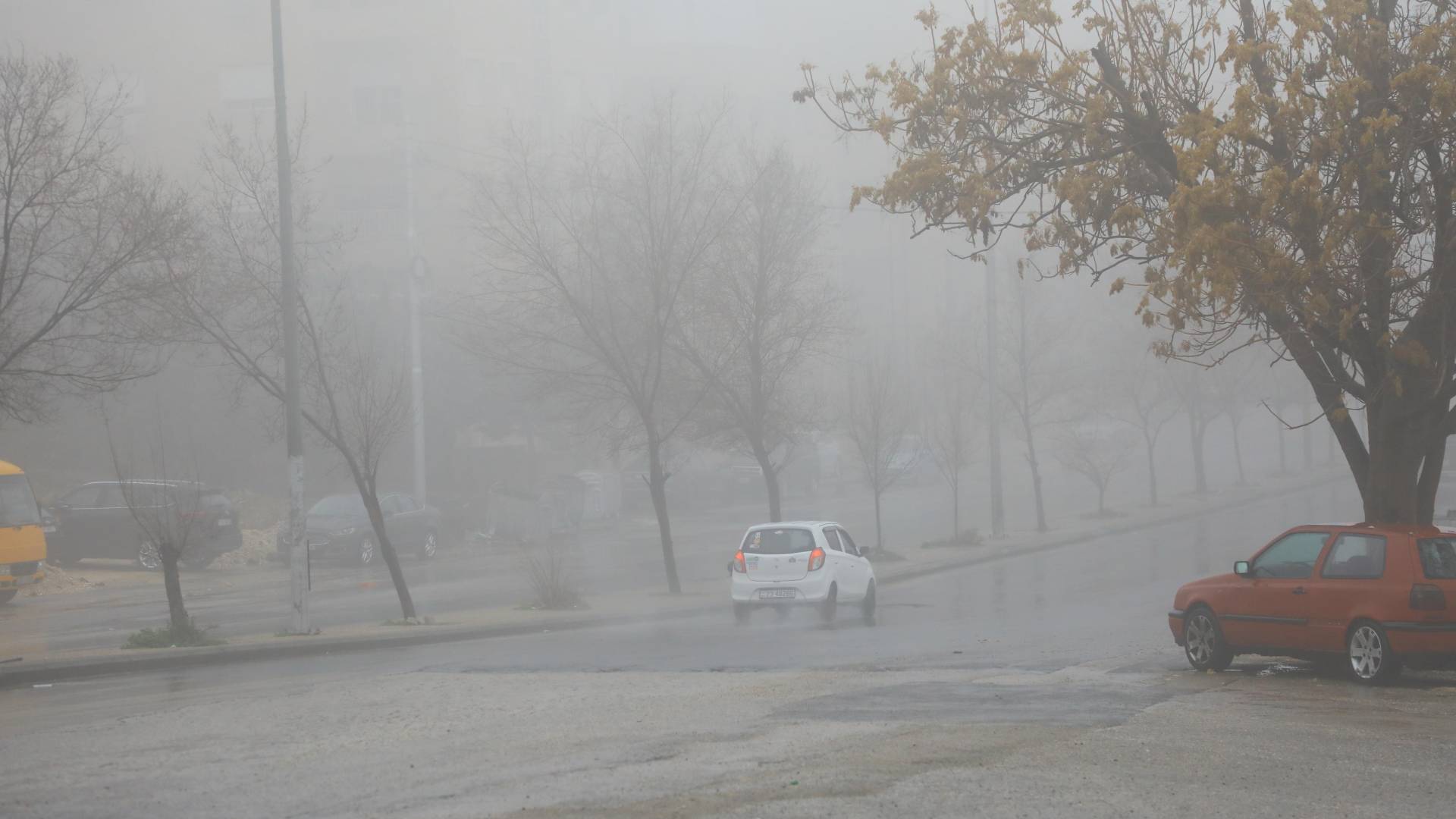 أجواء ماطرة في العاصمة عمان