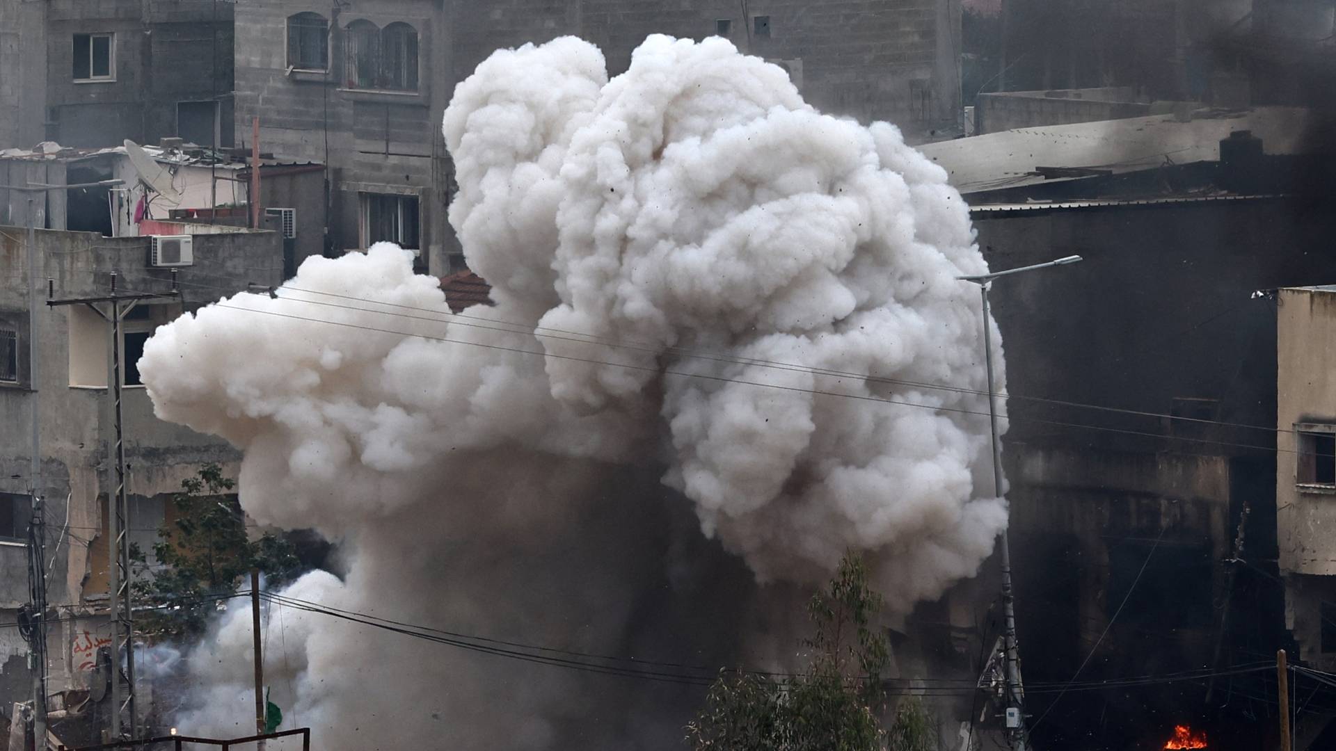 انفجار في الضفة الغربية