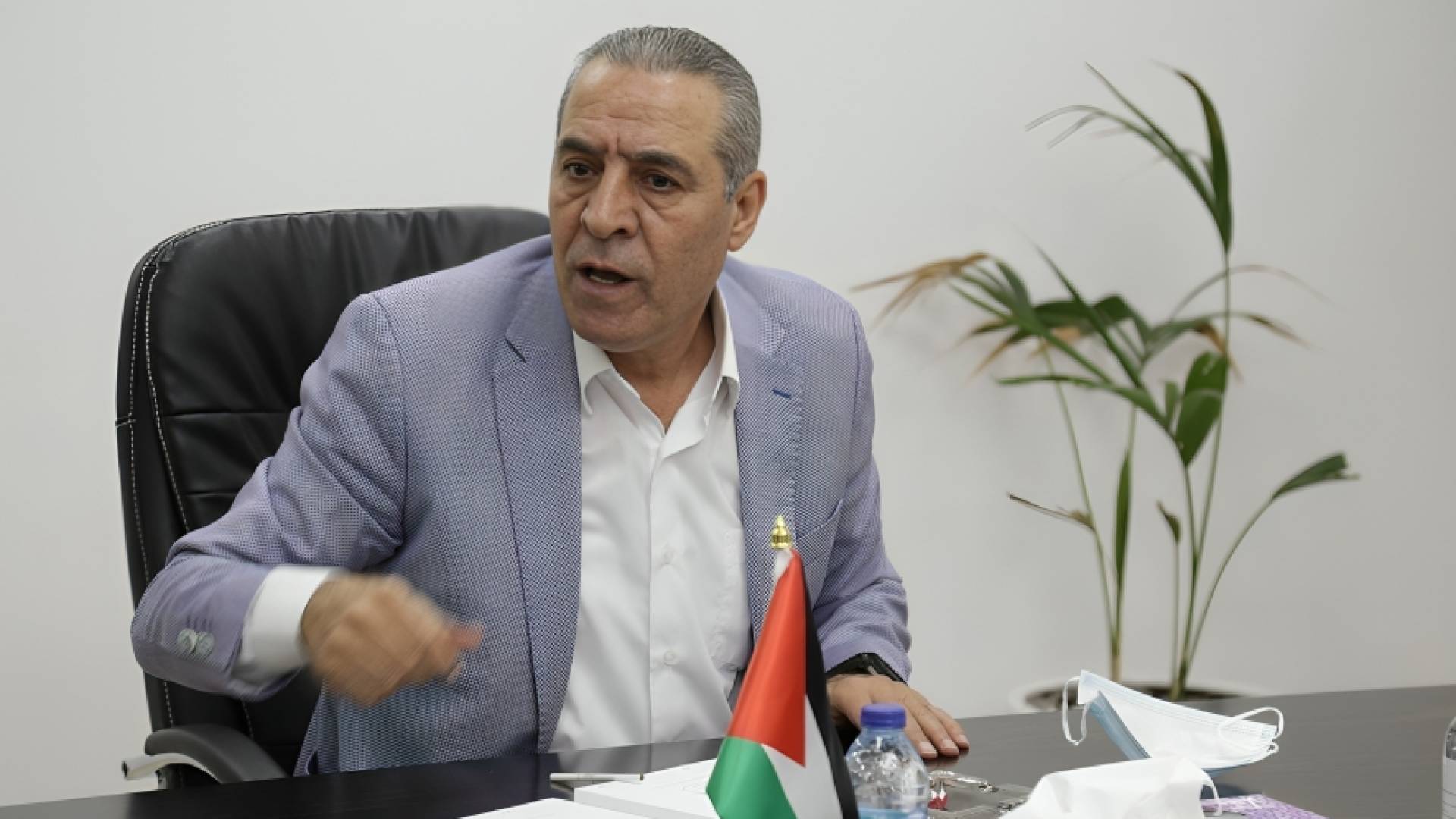 أمين سر اللجنة التنفيذية لمنظمة التحرير الفلسطينية حسين الشيخ